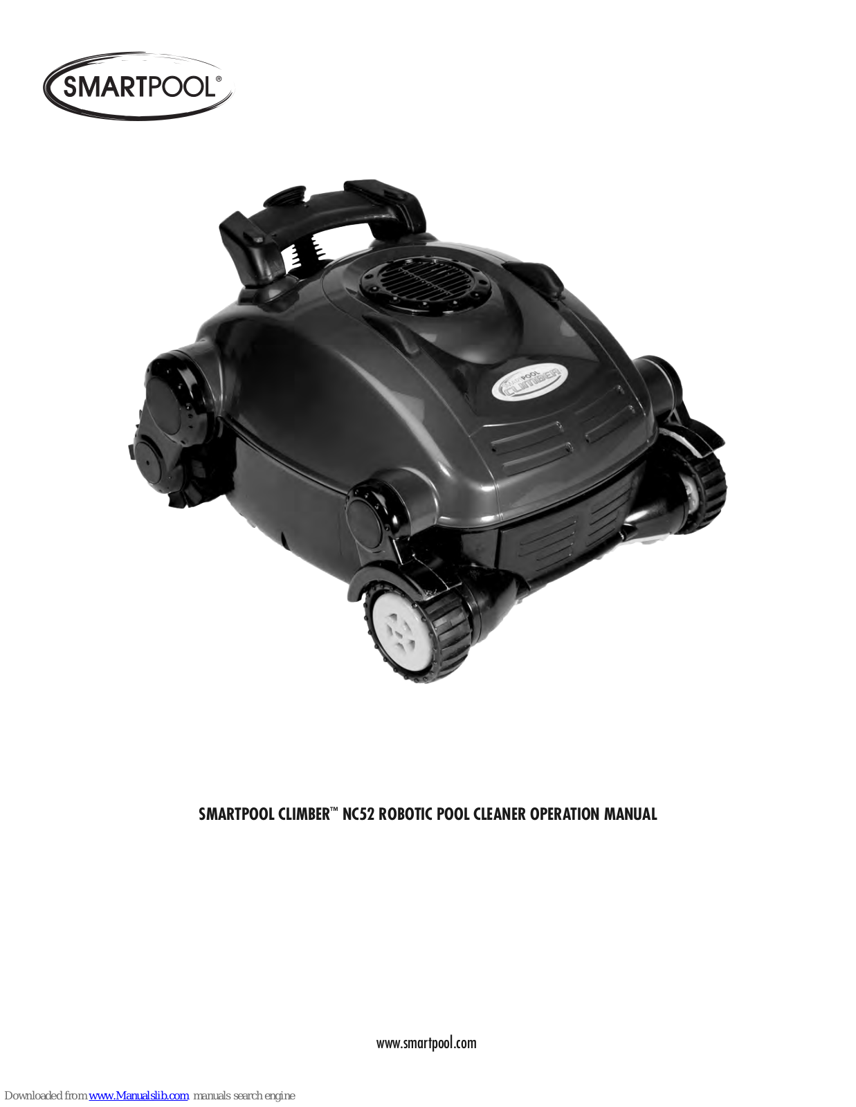 SmartPool CLIMBER NC52, PT7i Operation Manual - ManualMachine.com