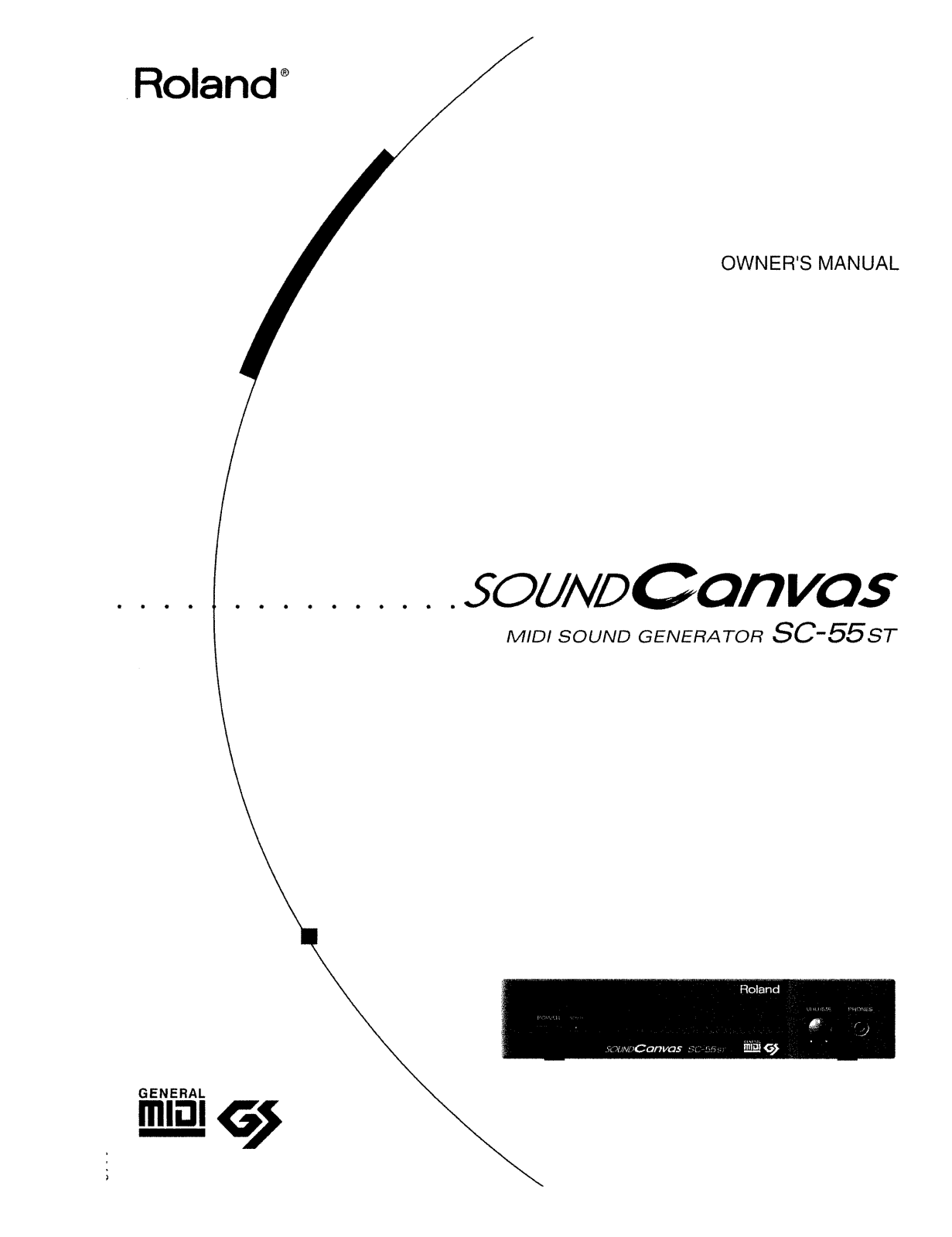 Roland Corporation SC-55ST Owner's Manual