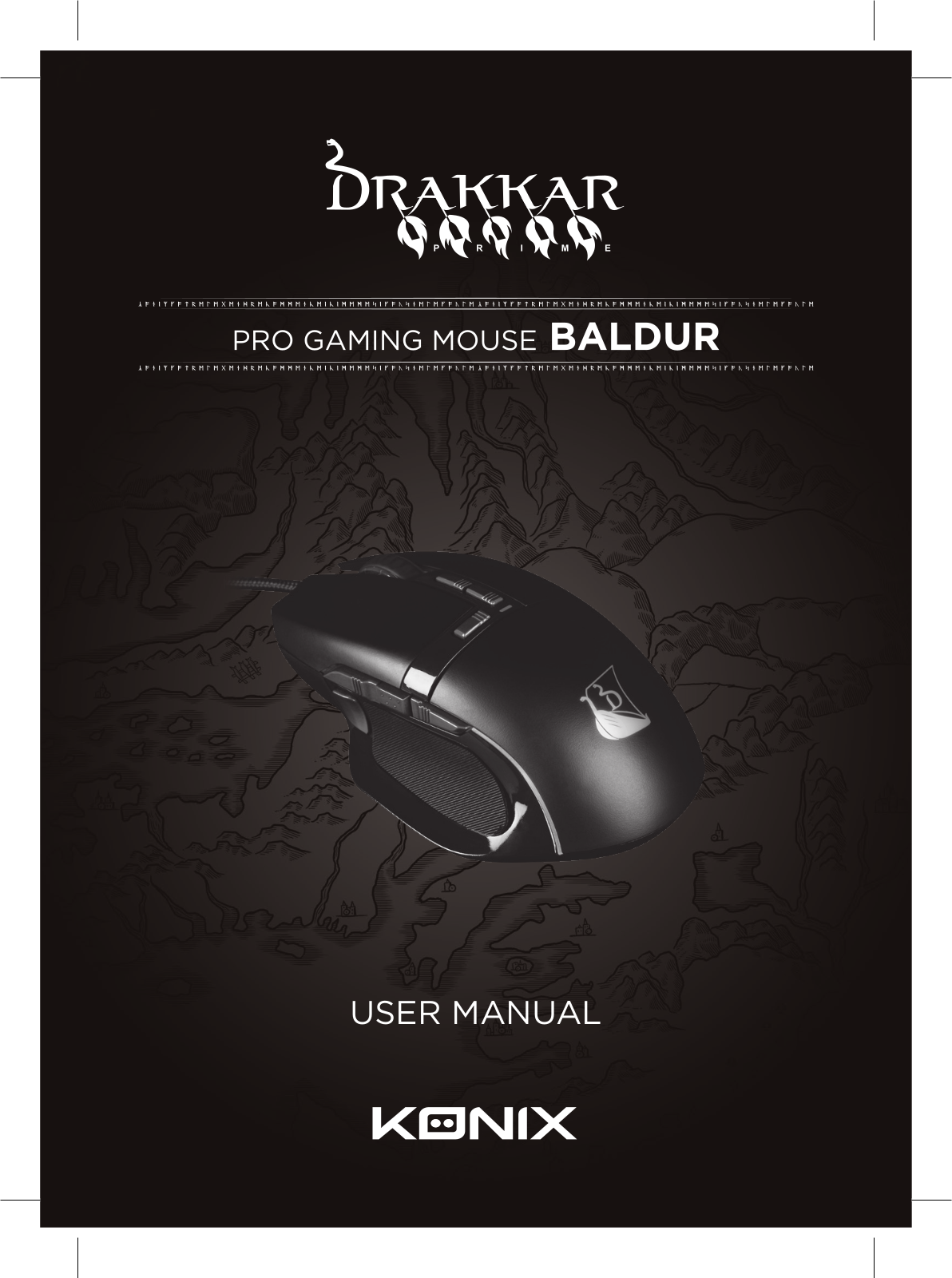 Konix Drakkar Prime Baldur User Manual