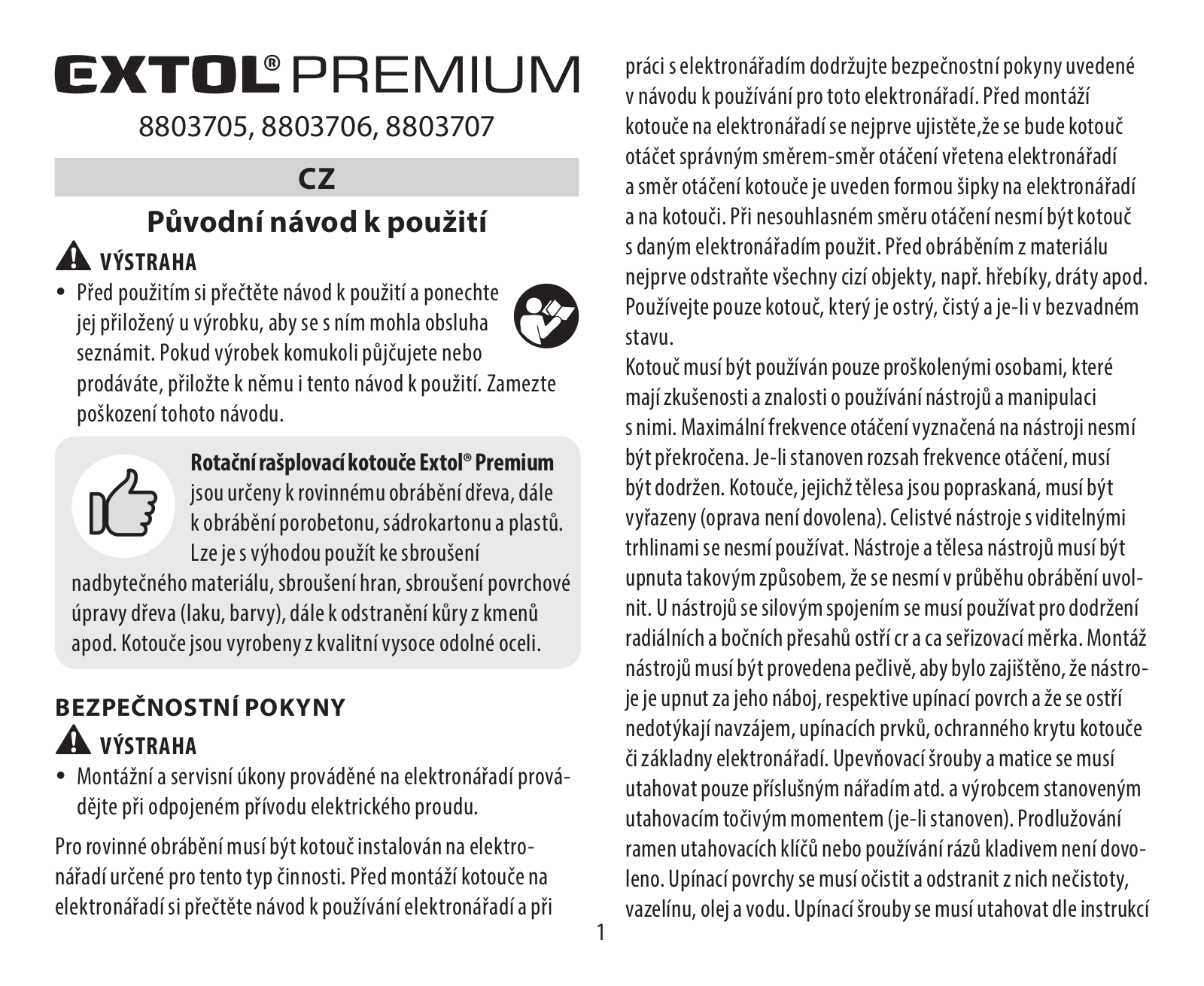 Extol Premium 8803706 User guide - ManualMachine.com