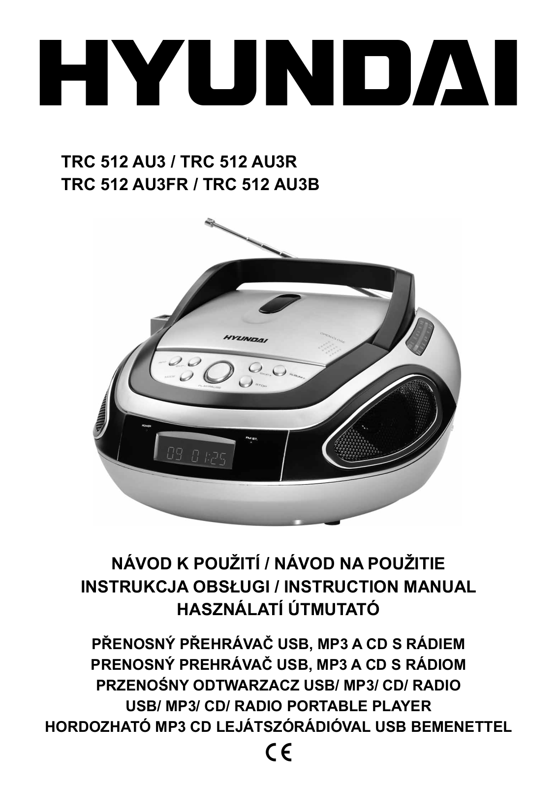 Hyundai TRC512AU3B User Manual