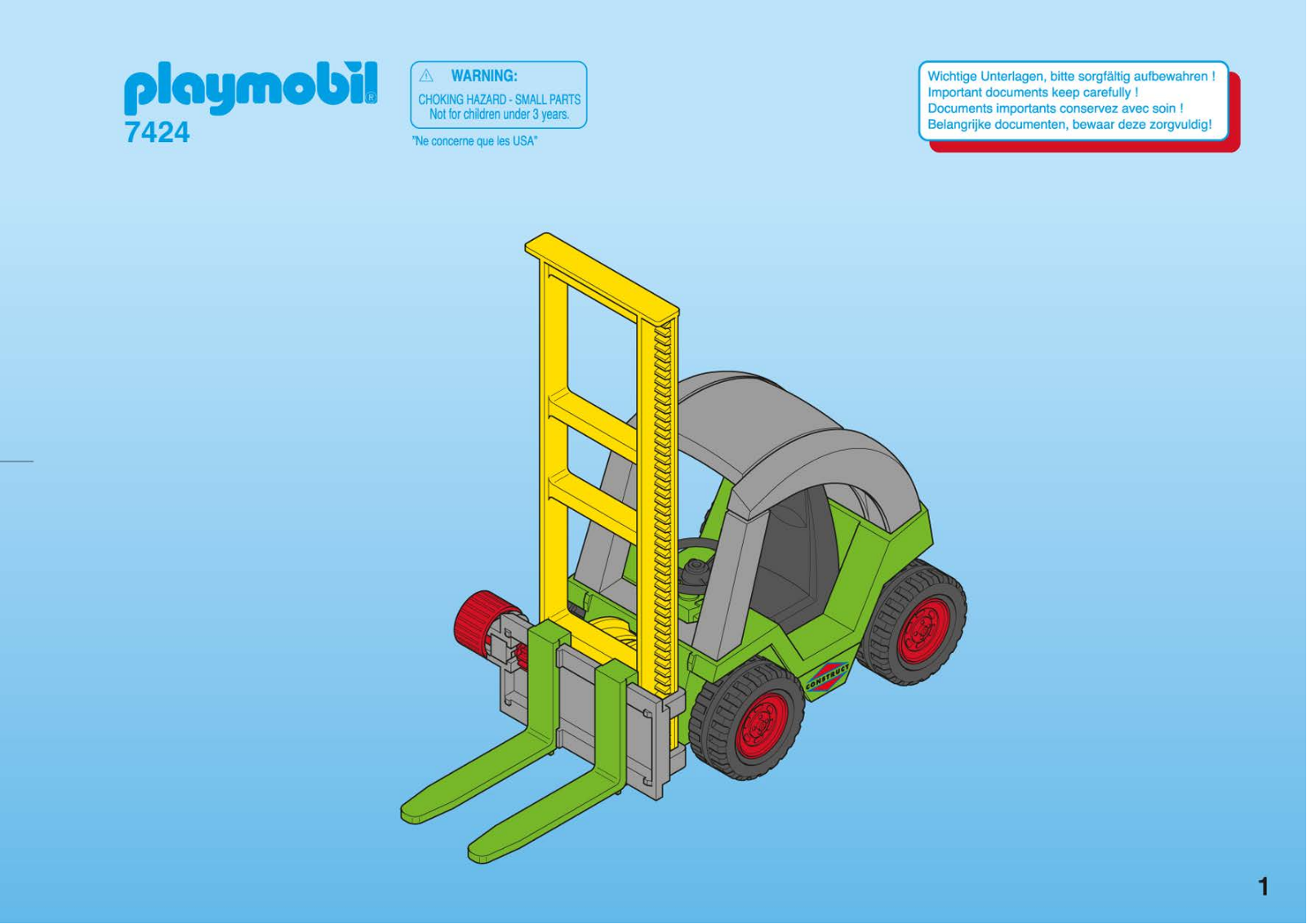 Playmobil 7424 Instructions