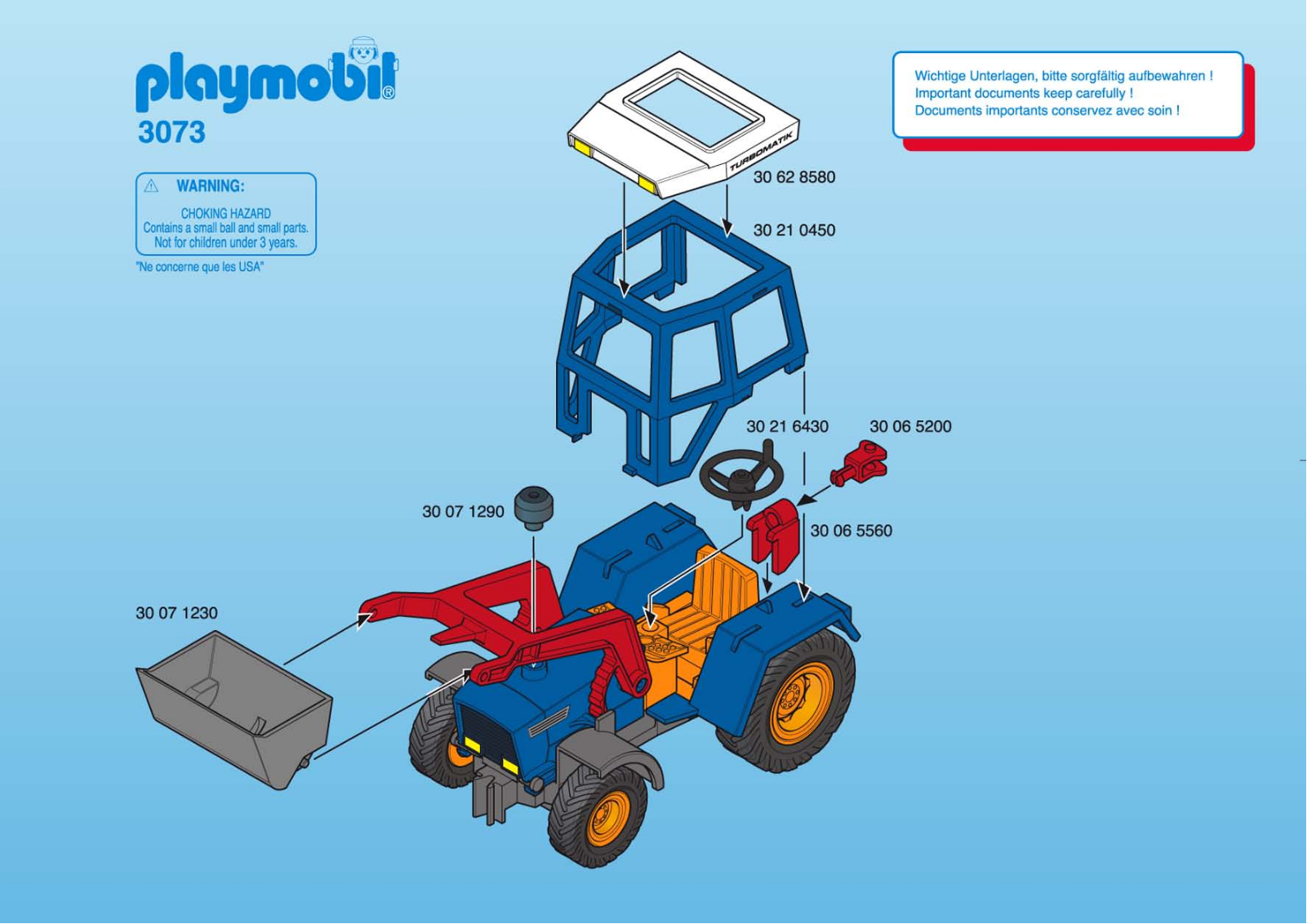 Playmobil 3073 Instructions