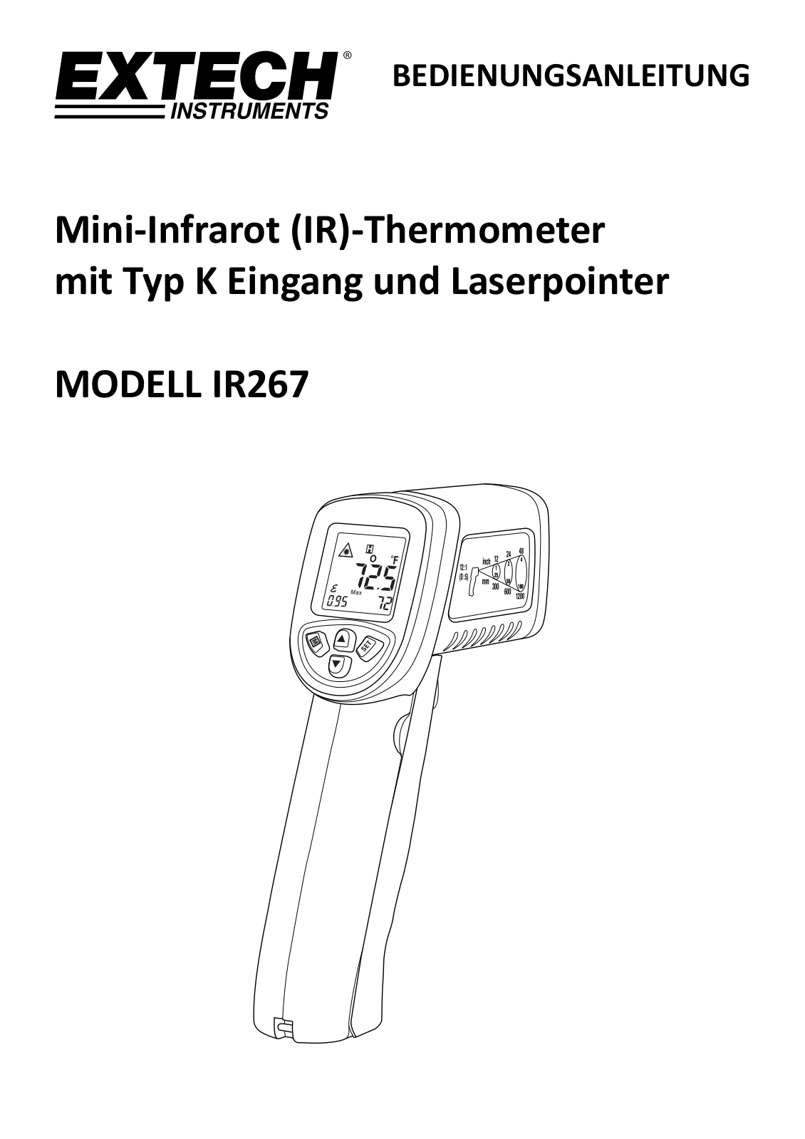 Extech IR267 User guide