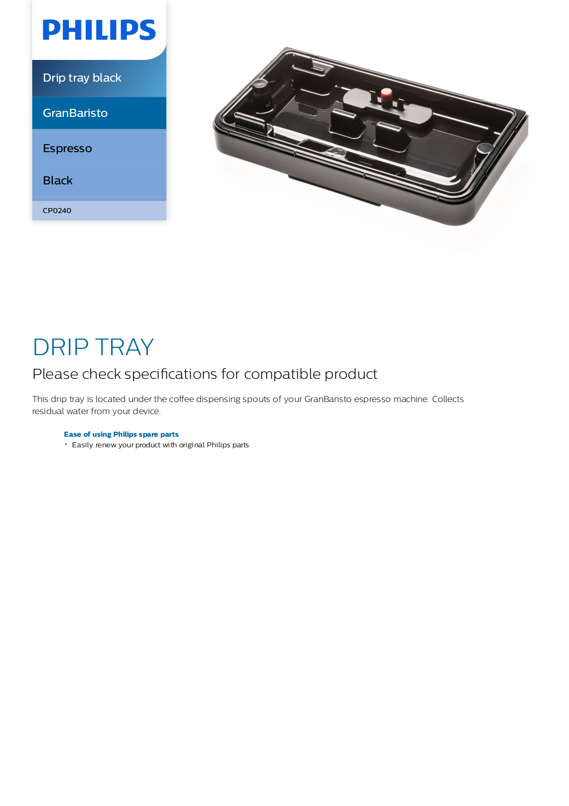 Philips CP0240/01 leaflet - ManualMachine.com