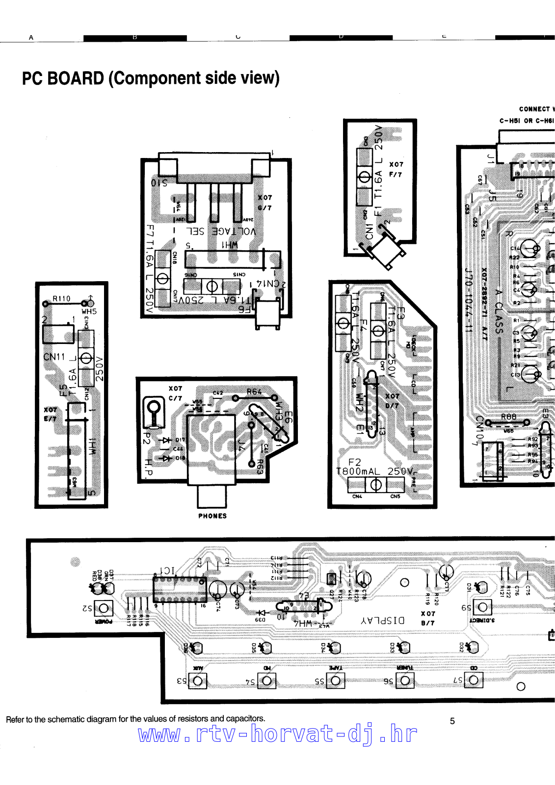 Kenwood AH-5 Schematic