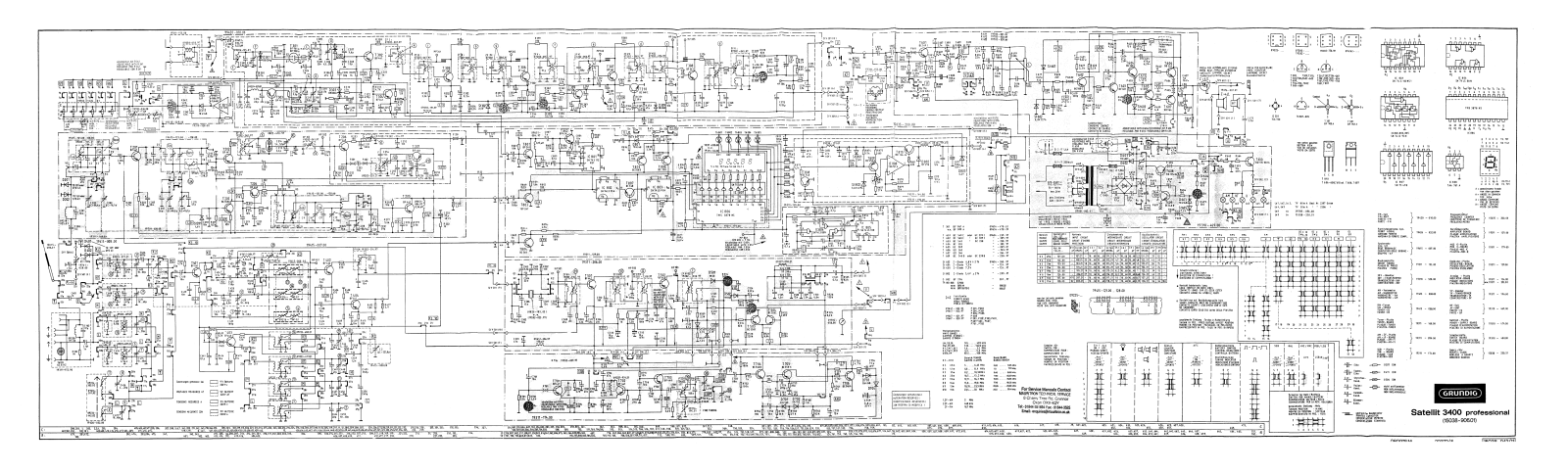 Grundig Satellit-3400 Schematic