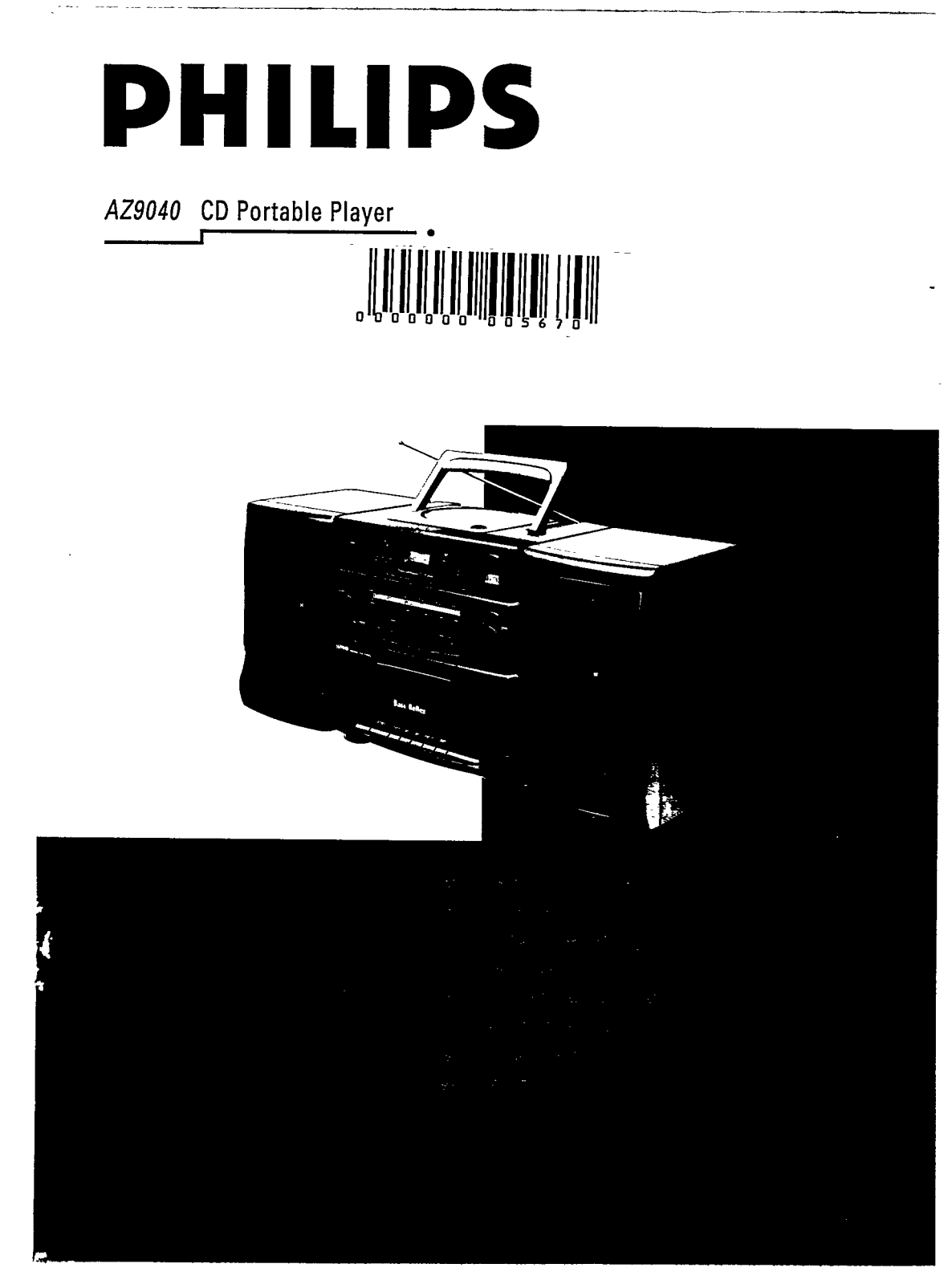 Philips AZ9040 User Manual