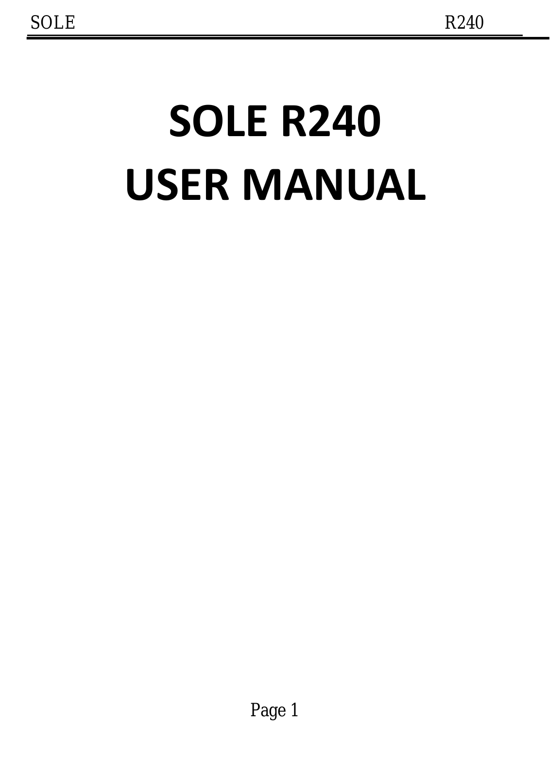 Interglobe Connection SOLER240N User Manual