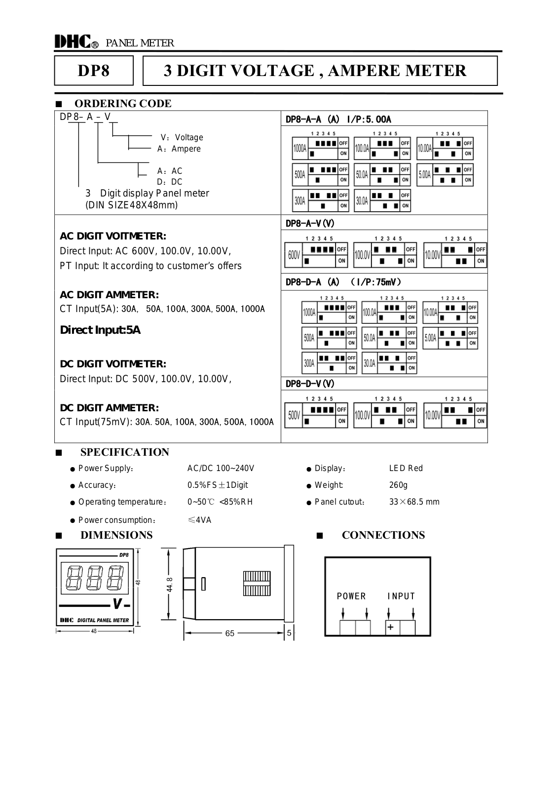 Datasheet DHC8P-D/V Specification - ManualMachine.com