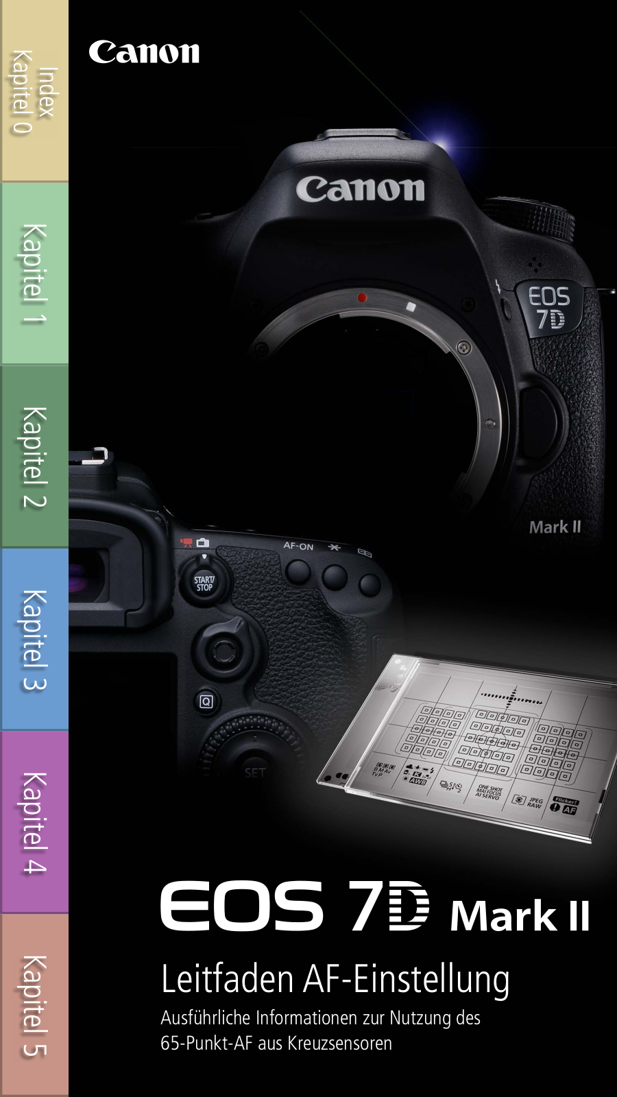 Canon EOS 7D MARK II AF SETTING GUIDE