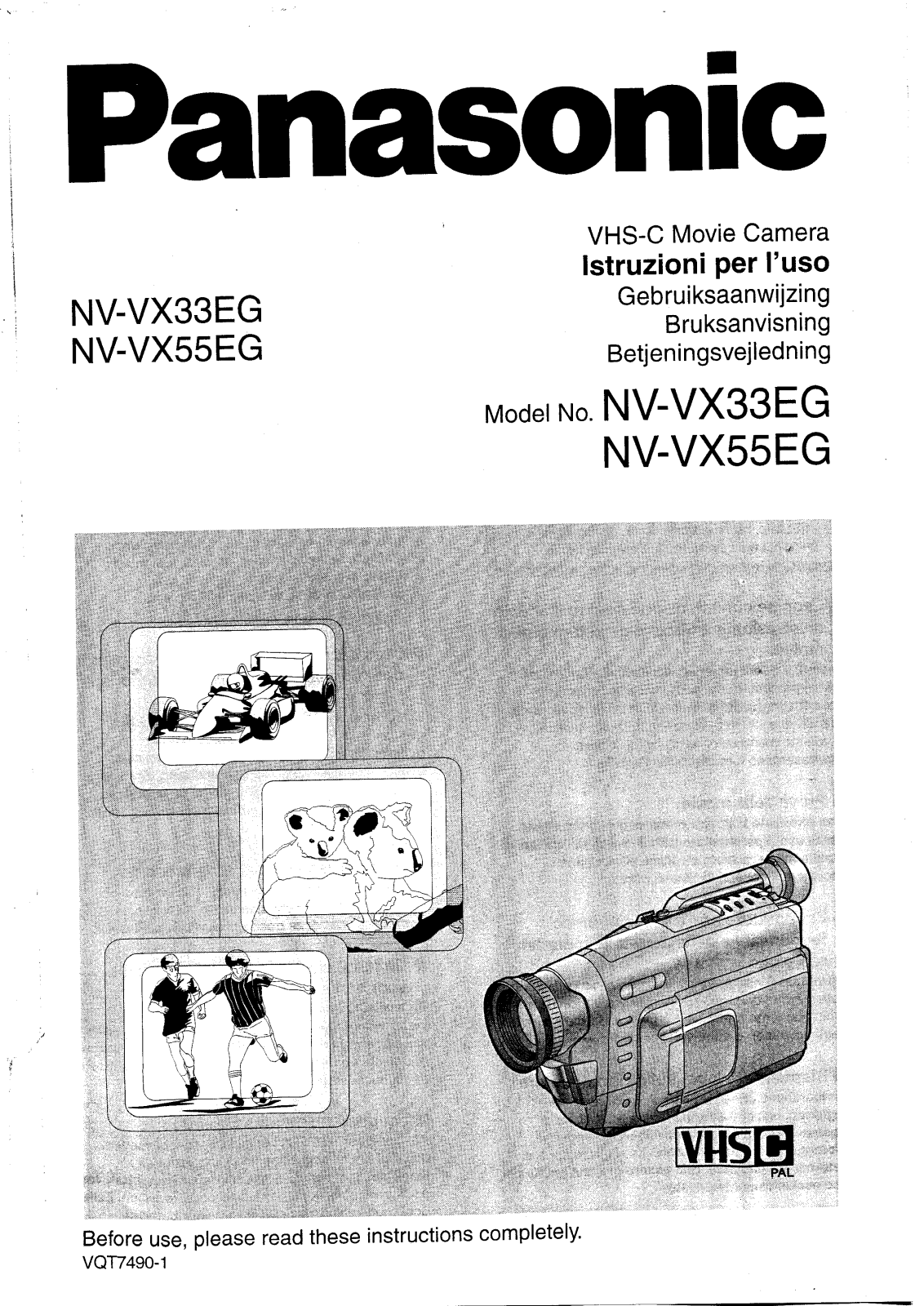 Panasonic NV-VX33EG, NV-VX55EG User Manual