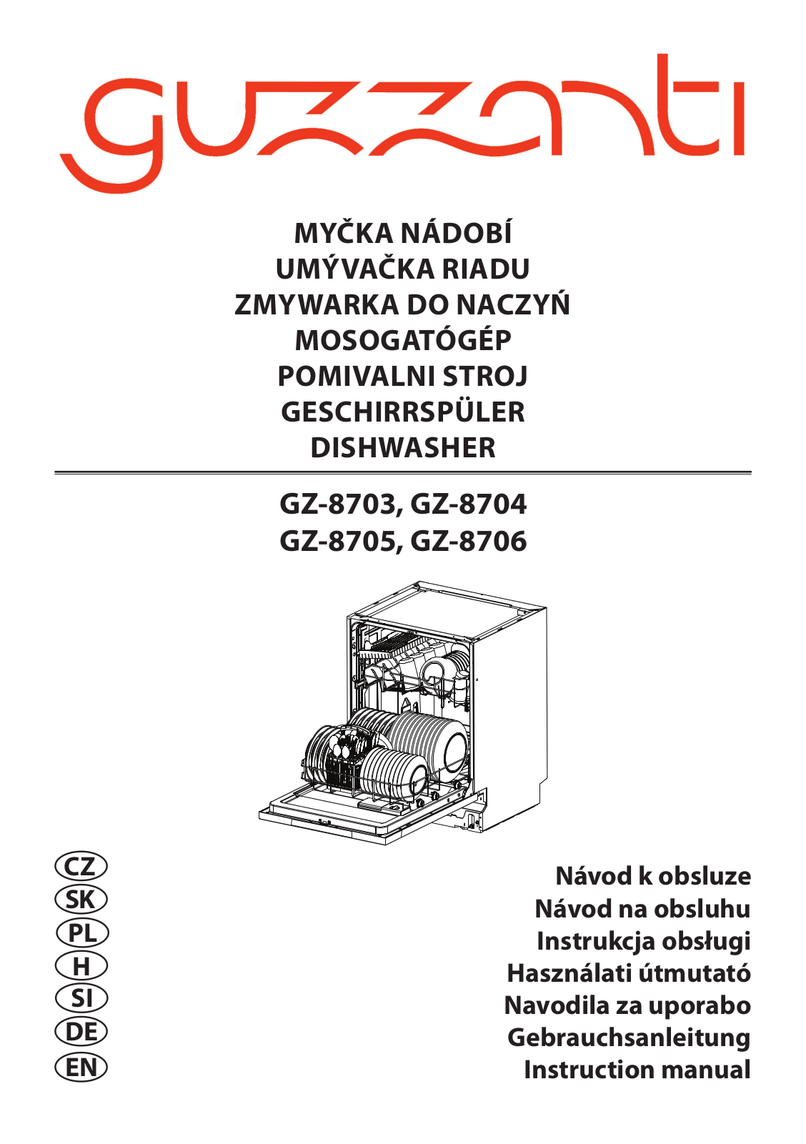 Guzzanti GZ 8704, GZ 8705, GZ 8706 User Manual