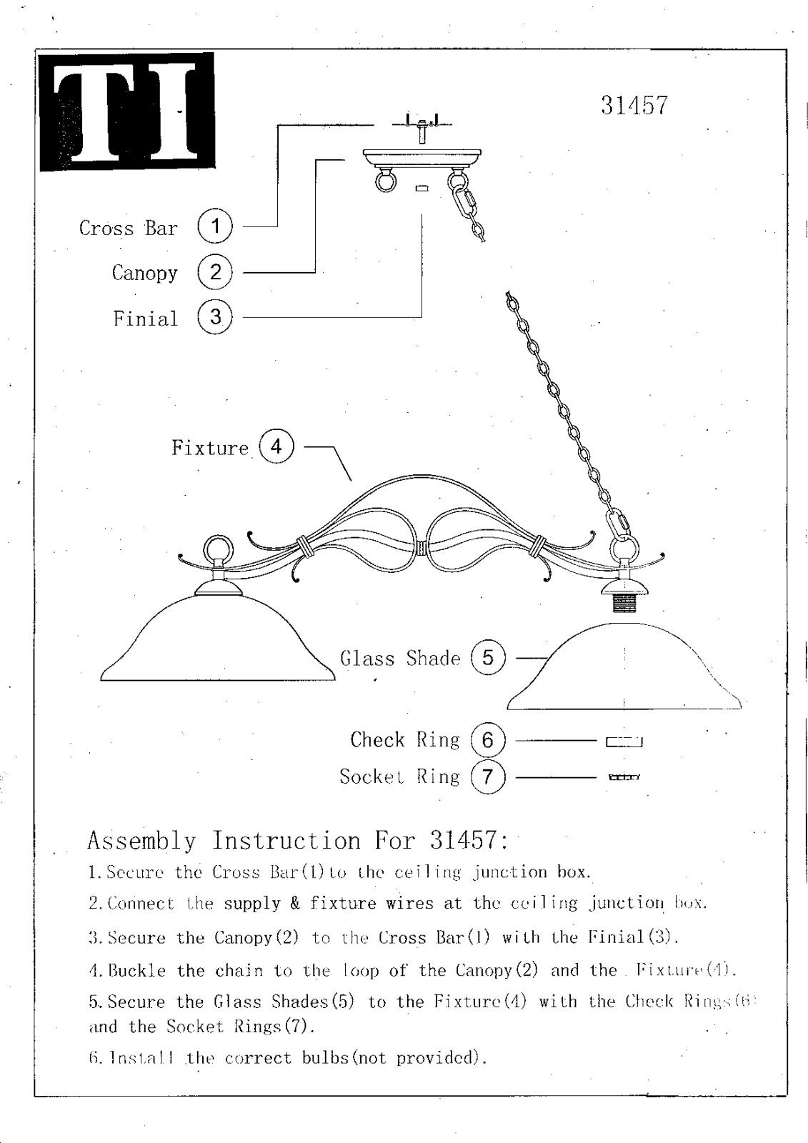 Triarch 31457 User Manual