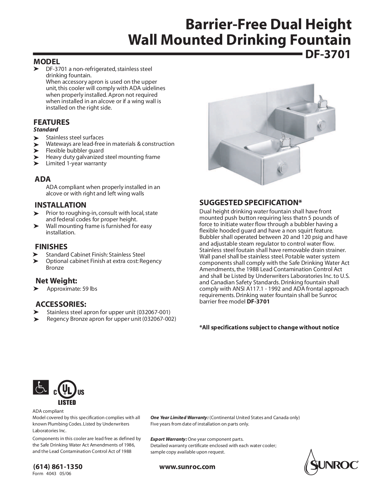 Oasis DF-3701 User Manual