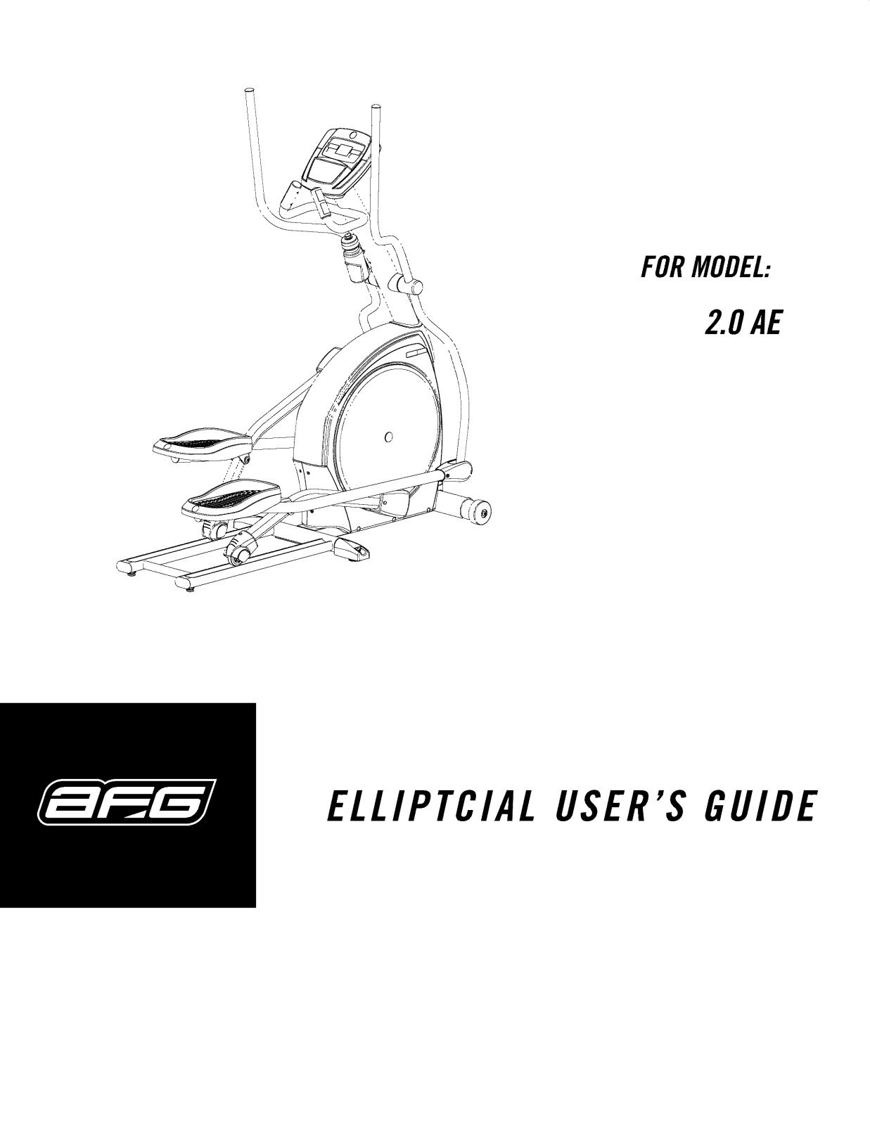 AFG 2.0AE Owner’s Manual