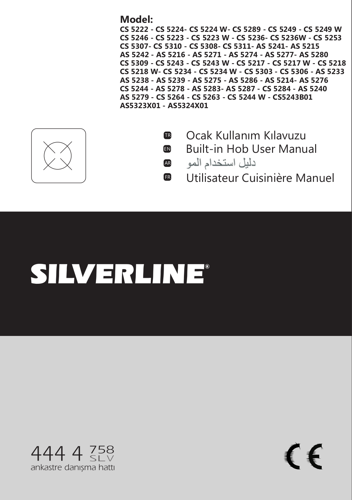 Silverline CS 5222, CS 5249 W, AS 5275, CS 5253, AS 5242 User Manual