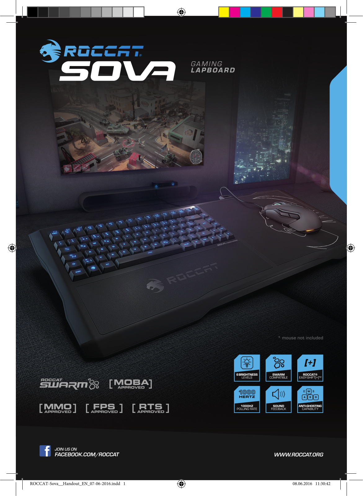 Roccat Sova Product sheet