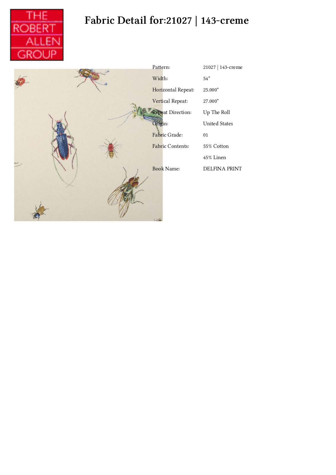 Duralee CRAL5204 Specifications - ManualMachine.com