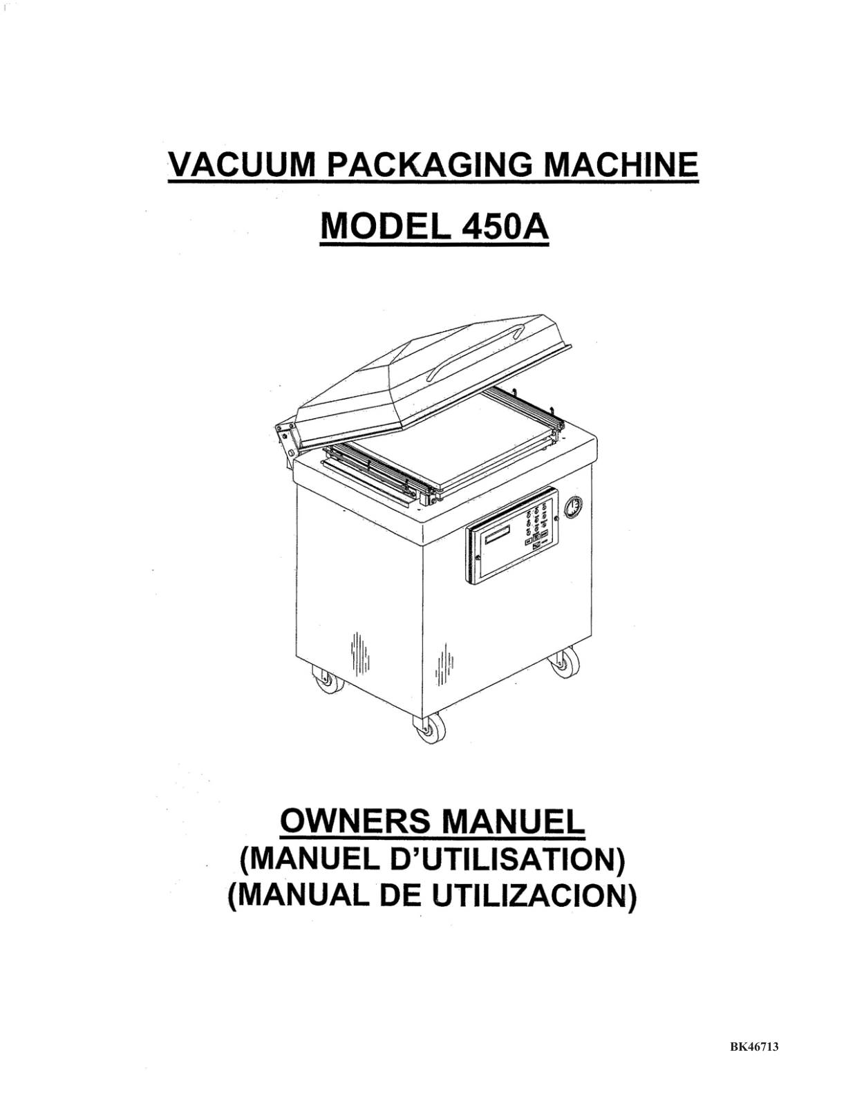 Berkel 450A Operation Manual