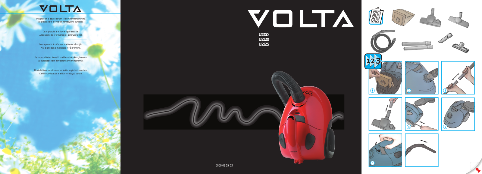 Volta U2125, U2120 User Manual