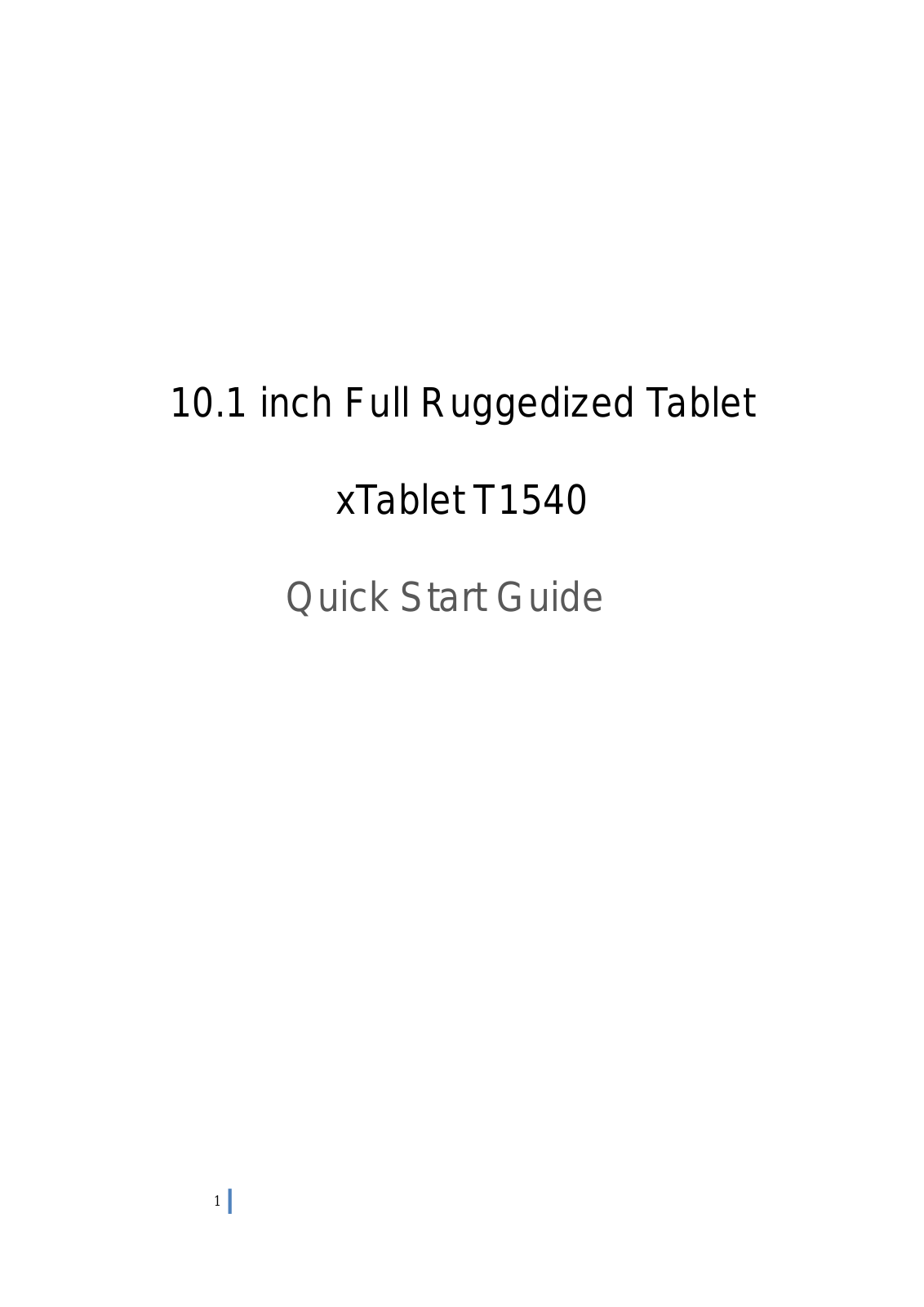 MobileDemand LC T1540 User Manual