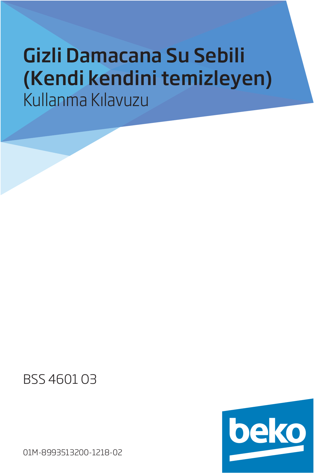 Beko BSS 4601 O3 User manual