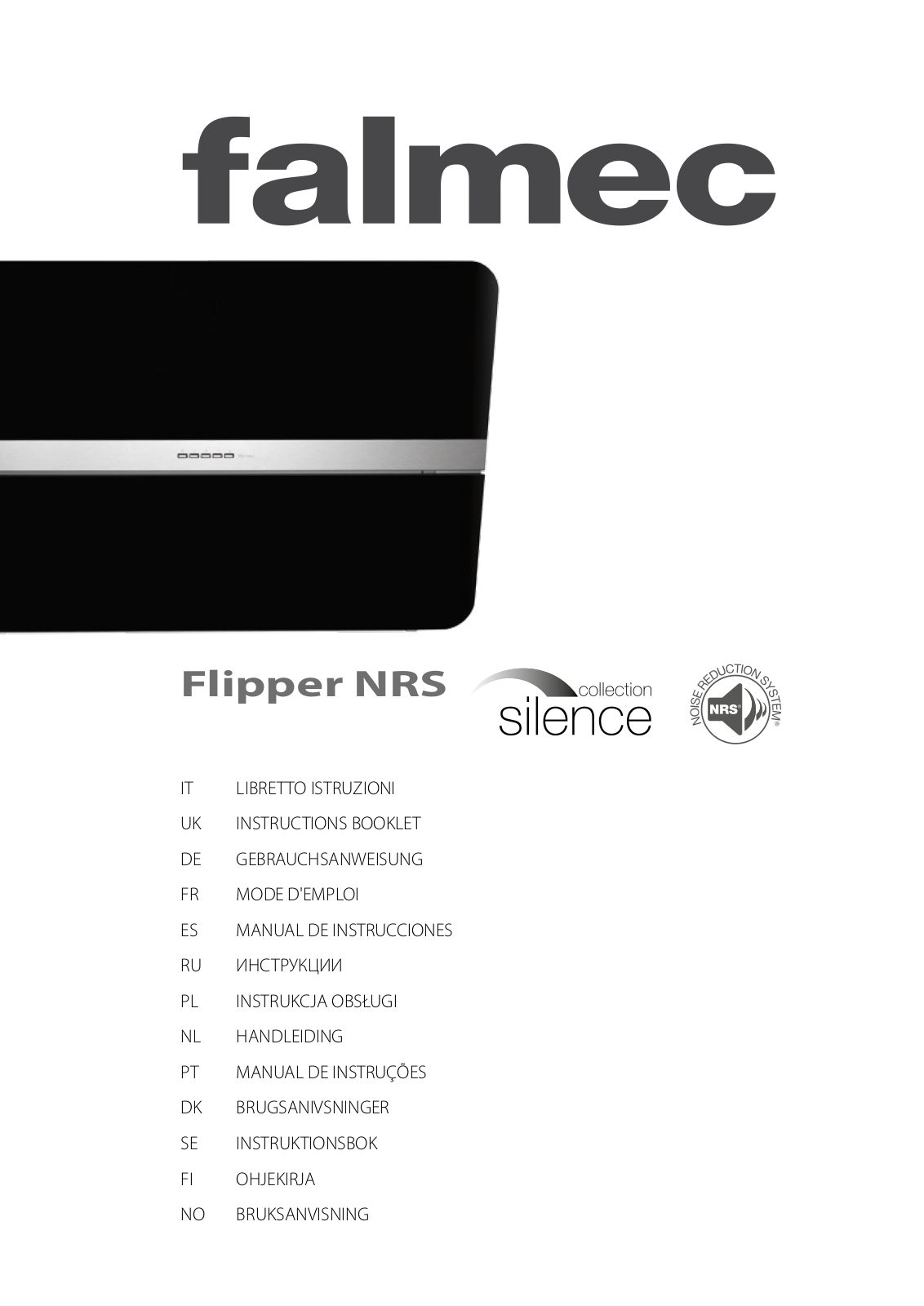 Falmec Flipper 85 Glass User Manual