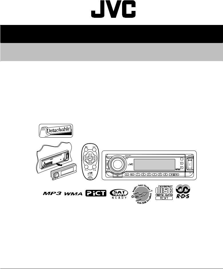 JVC KDAR-870, KDG-820-J, KDG-821-E, KDG-821-EU, KDG-821-EX Service manual