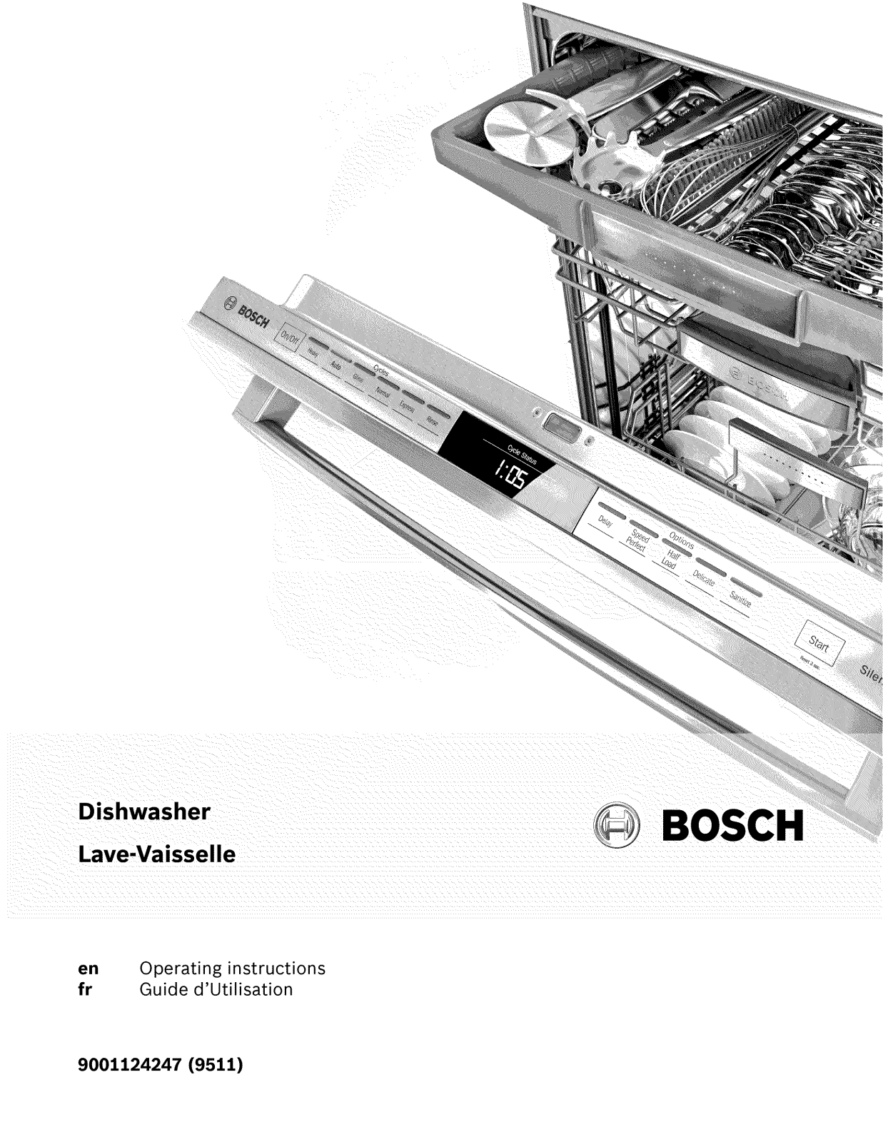 Bosch SHX5AV52UC/22, SHX5AV55UC/22, SHX5AVF5UC/22, SHS5AVF6UC/22, SHS5AVF5UC/22 Owner’s Manual