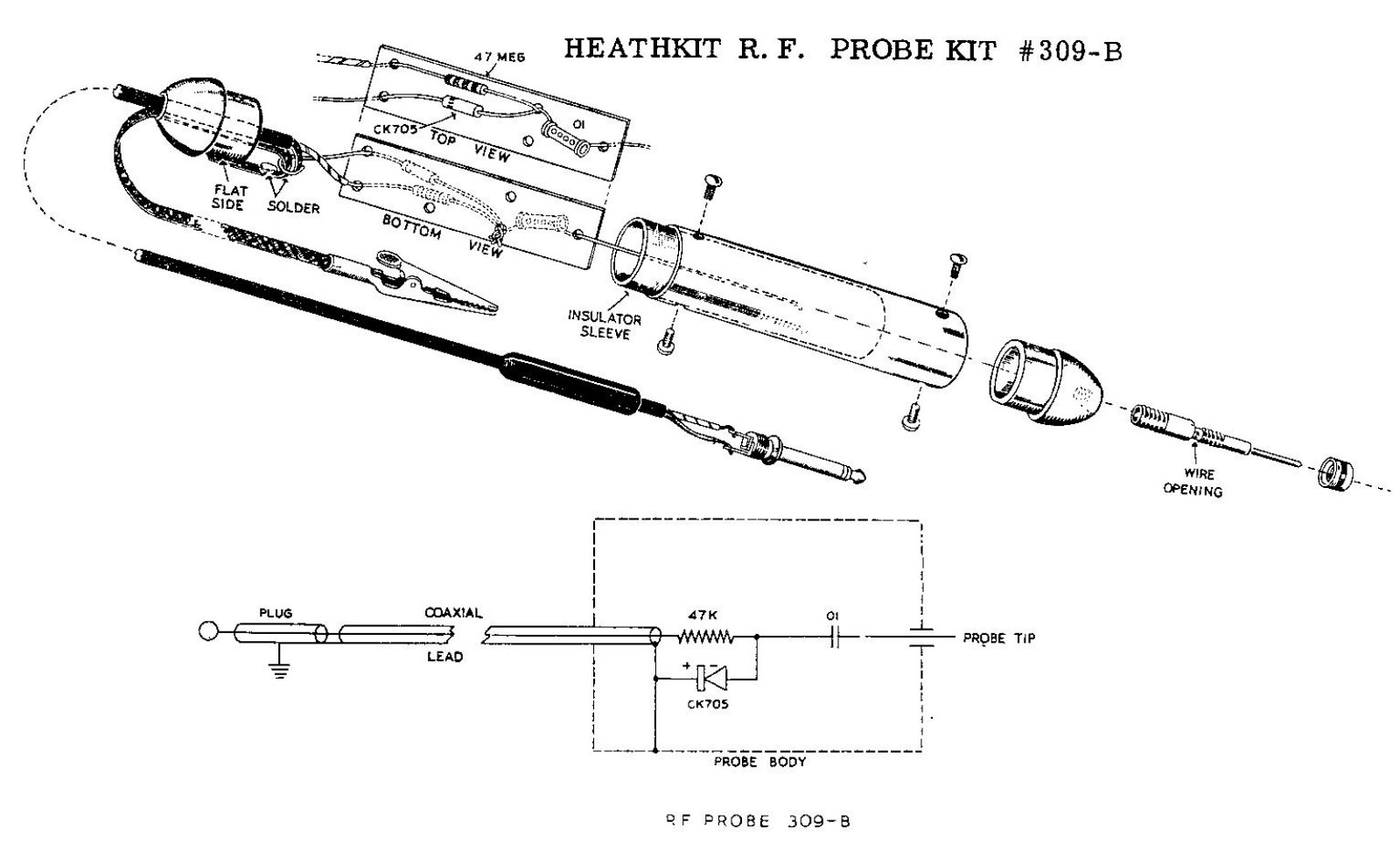 Heathkit 309-B Schematic