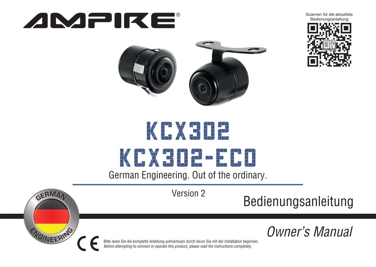 Ampire KCX302-ECO User guide - ManualMachine.com