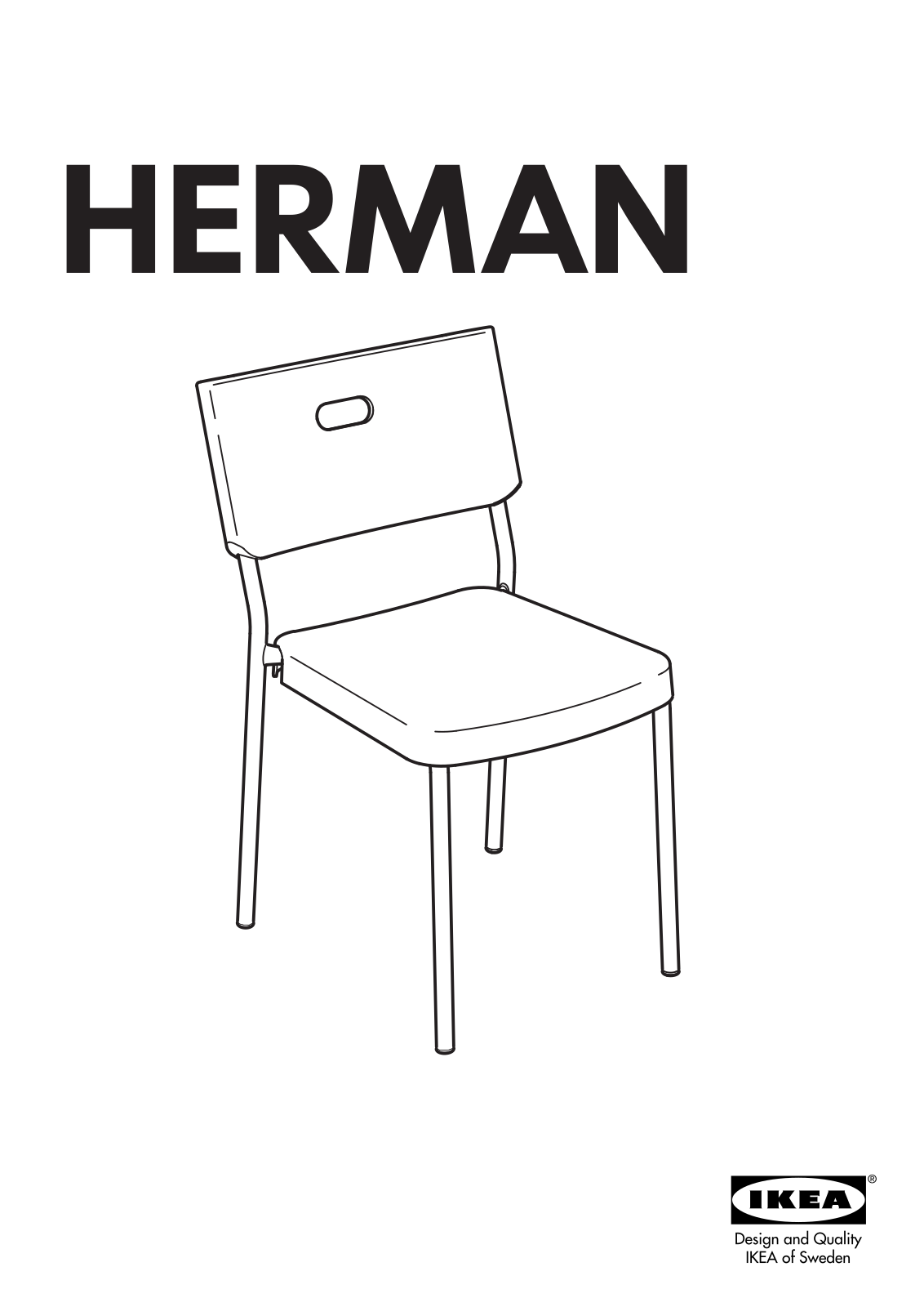 IKEA HERMAN User Manual