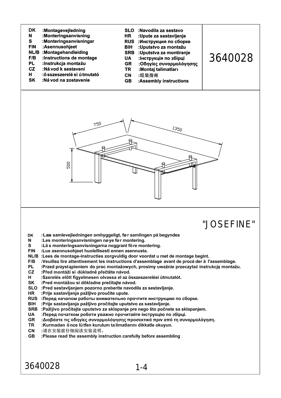 JYSK Jysted User Manual