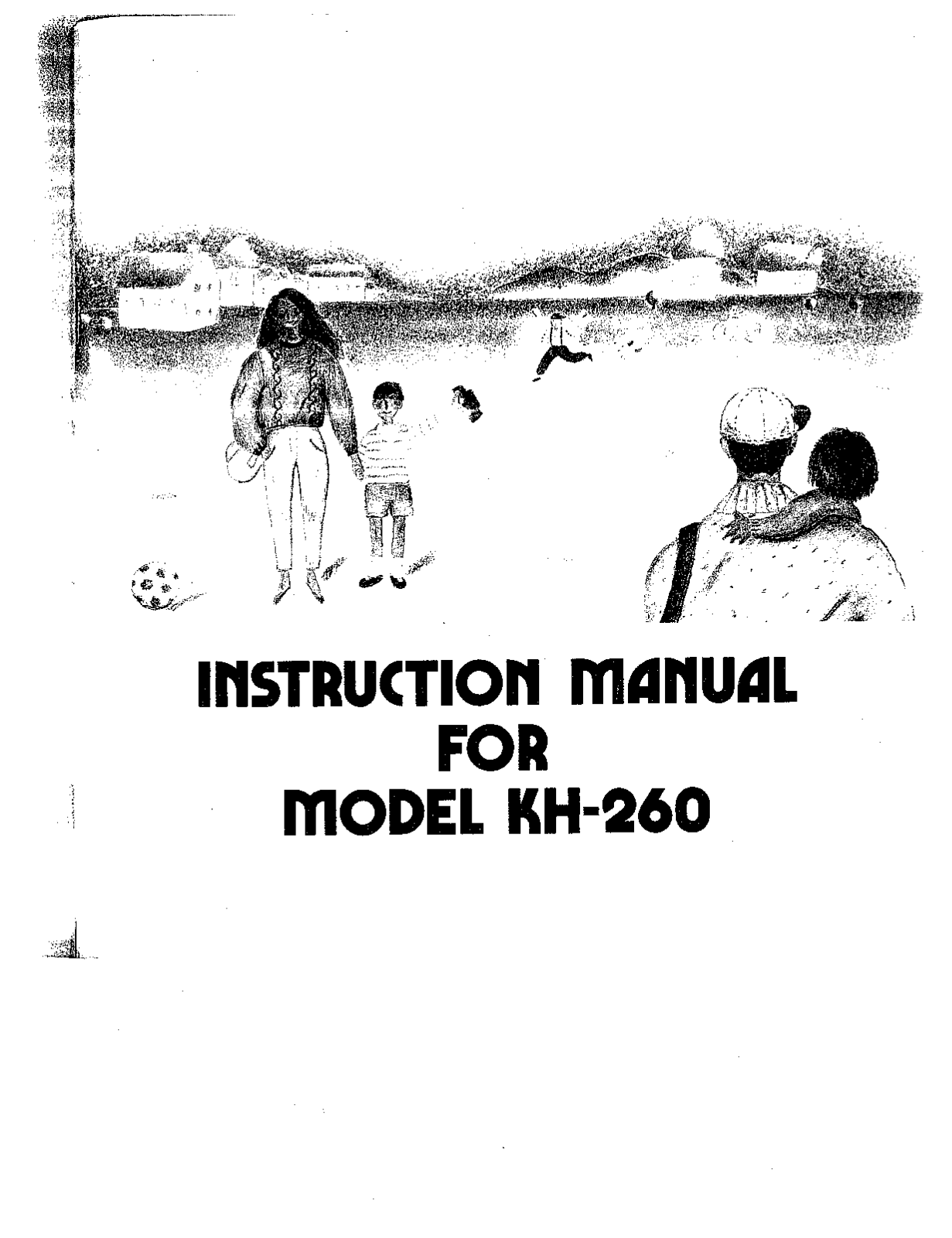 Brother KH-260 Owner's Manual