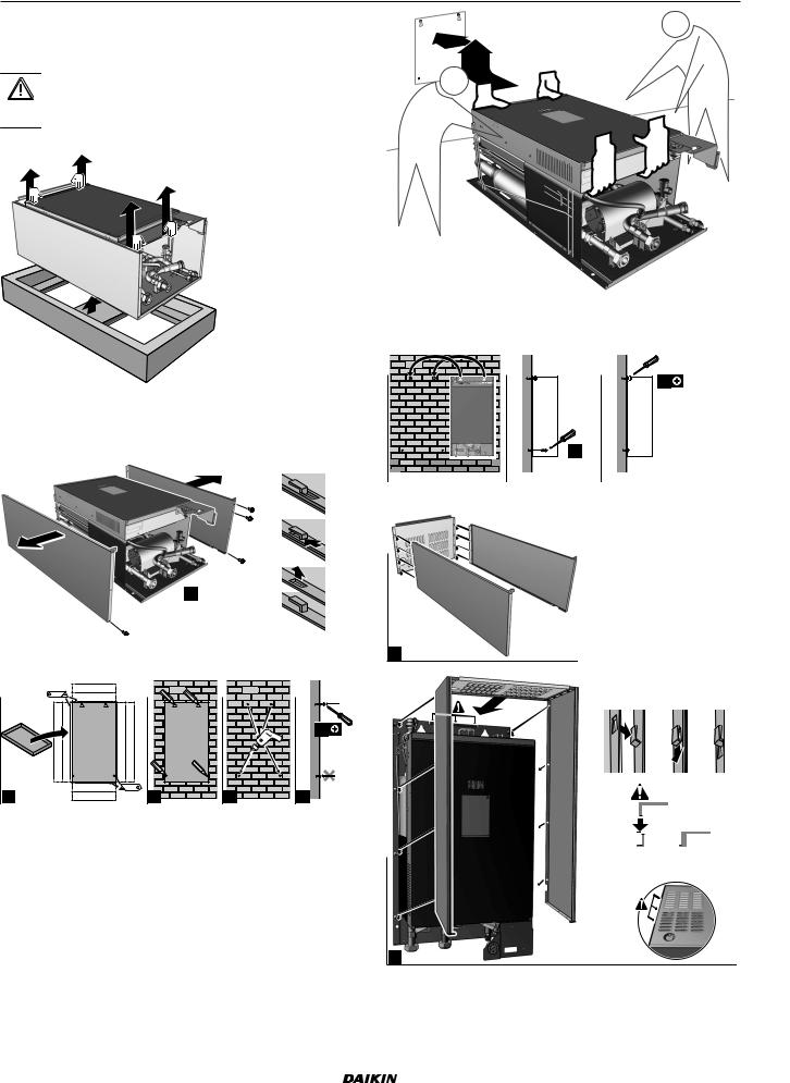 Daikin ERHQ011-014-016BA, ERLQ011-014-016CA, EHBH/X16CA Installation manuals