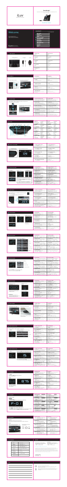 Iluv Timeshaker User Manual