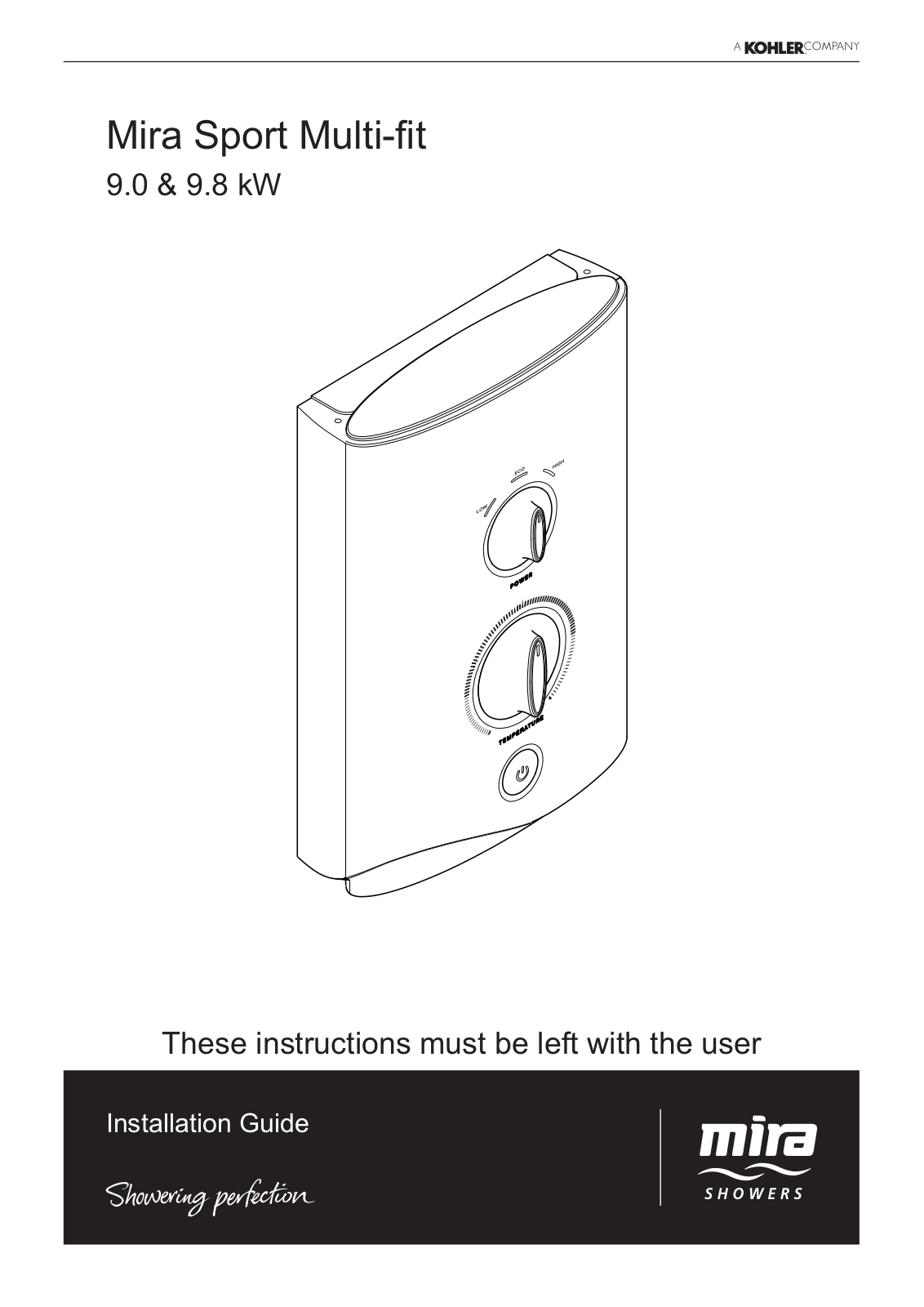 Mira J03B, J03C, J03D, J03F User guide - ManualMachine.com