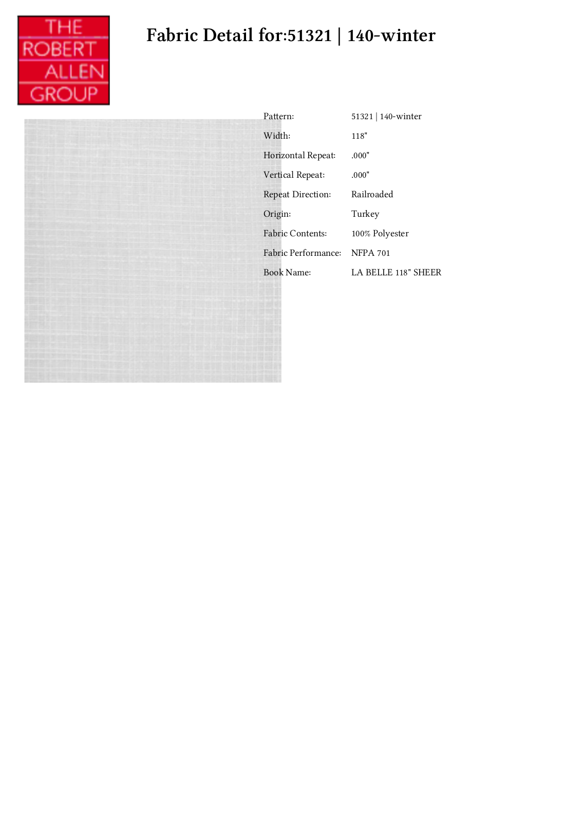 Duralee CRAL4220 Specifications - ManualMachine.com