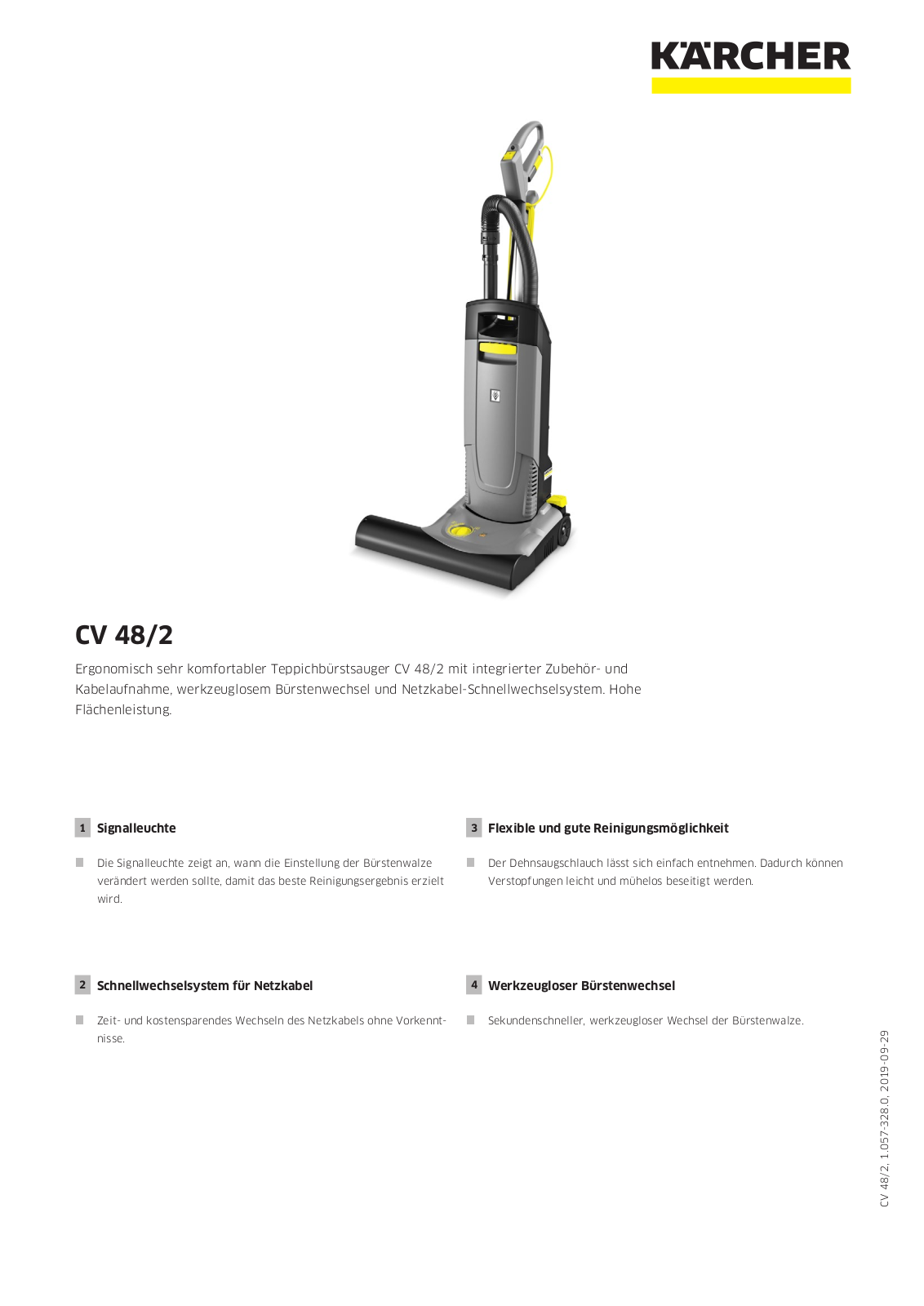 Kärcher CV48-2 User Manual