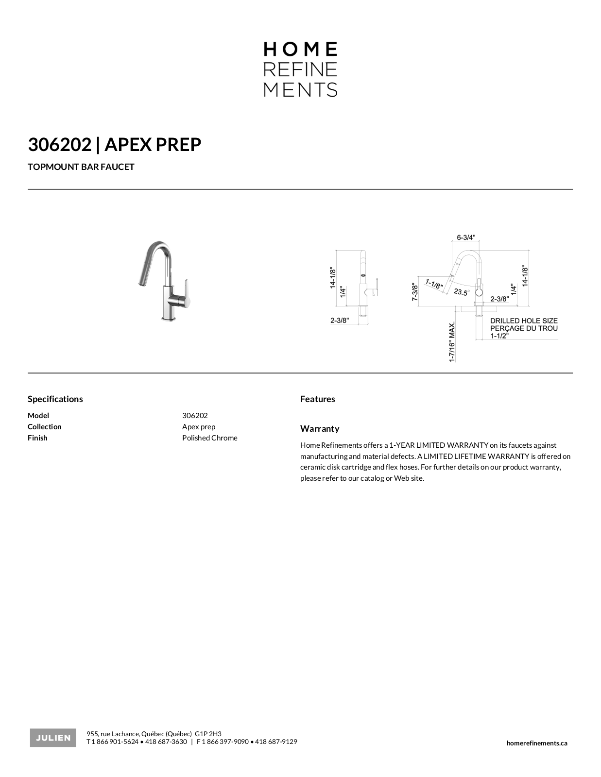 Julien 306202 User Manual