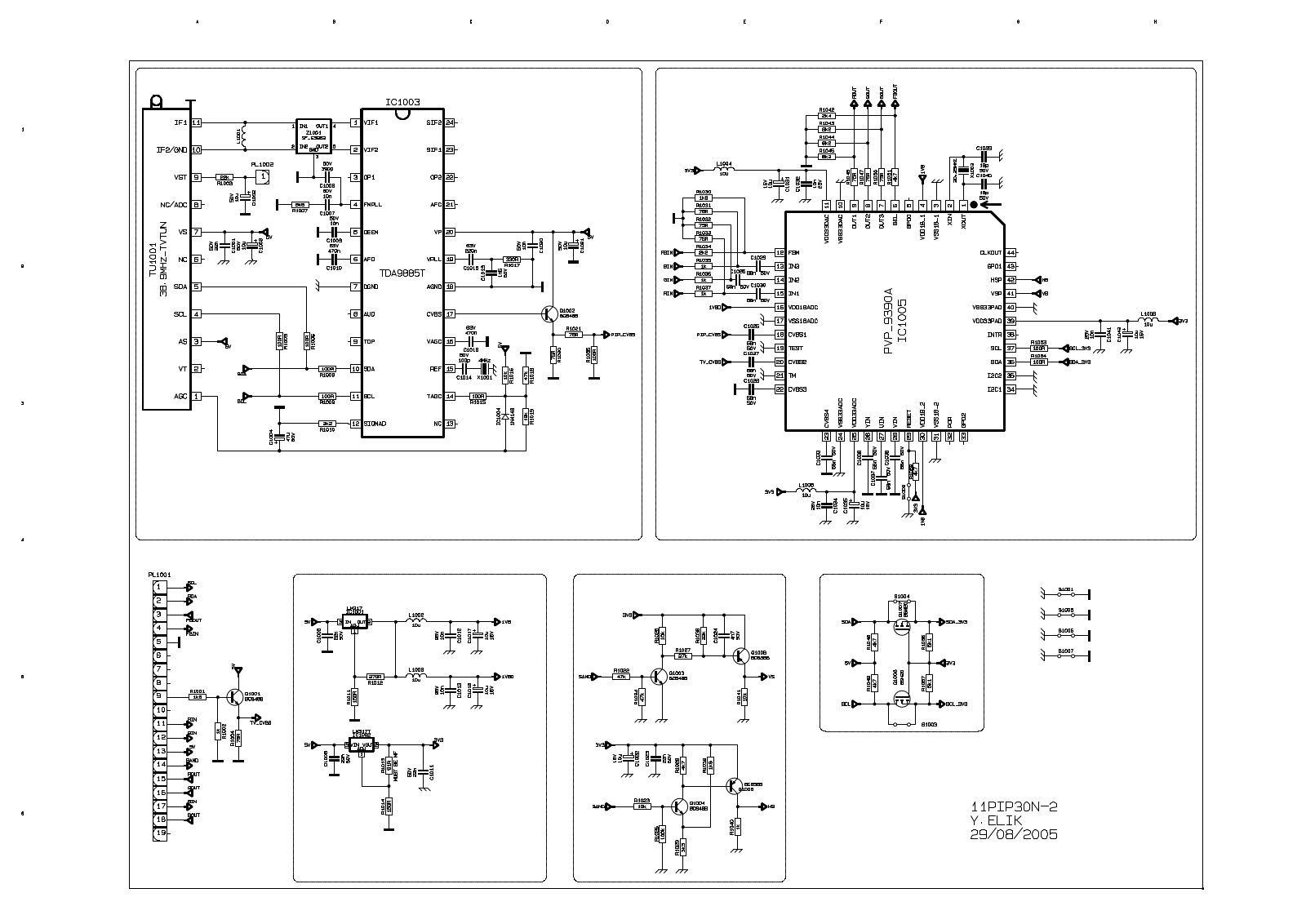 Vestel 11PIP30N-2 schematic