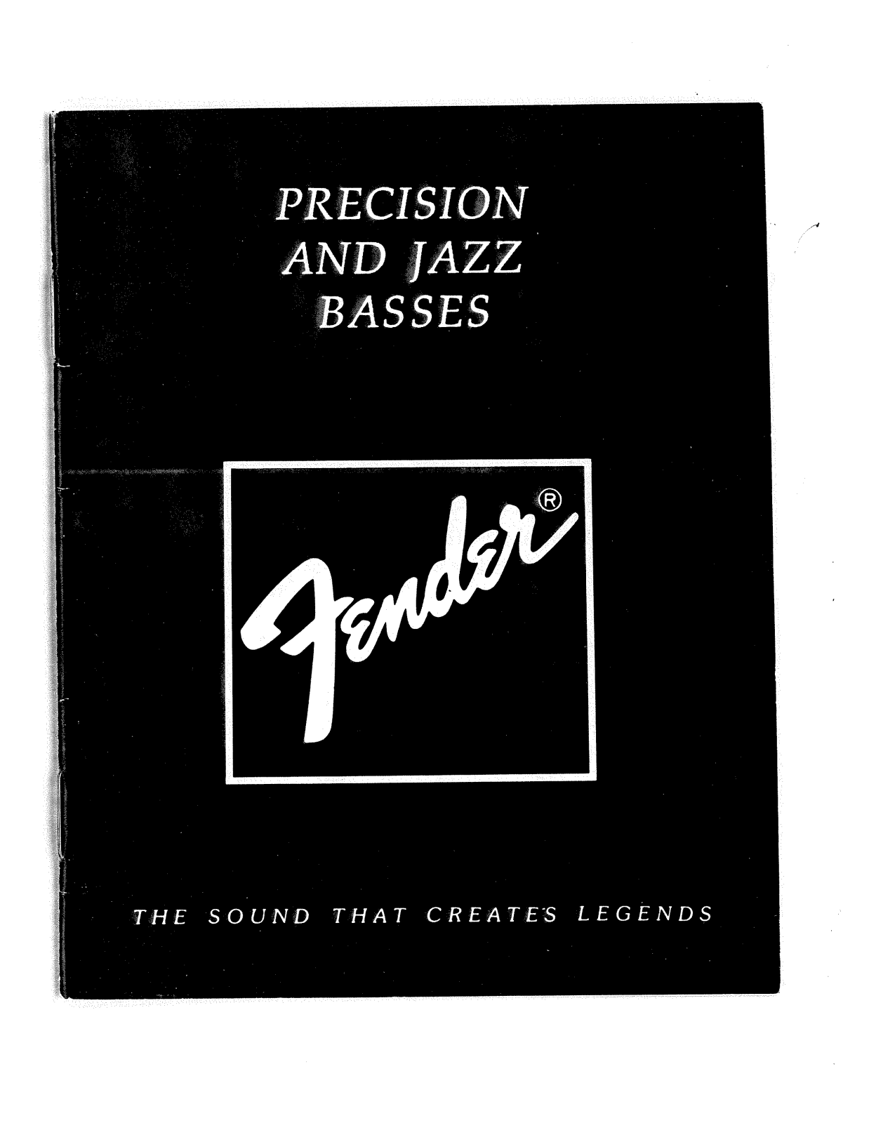 Fender Power-Jazz-Bass Operation Manual