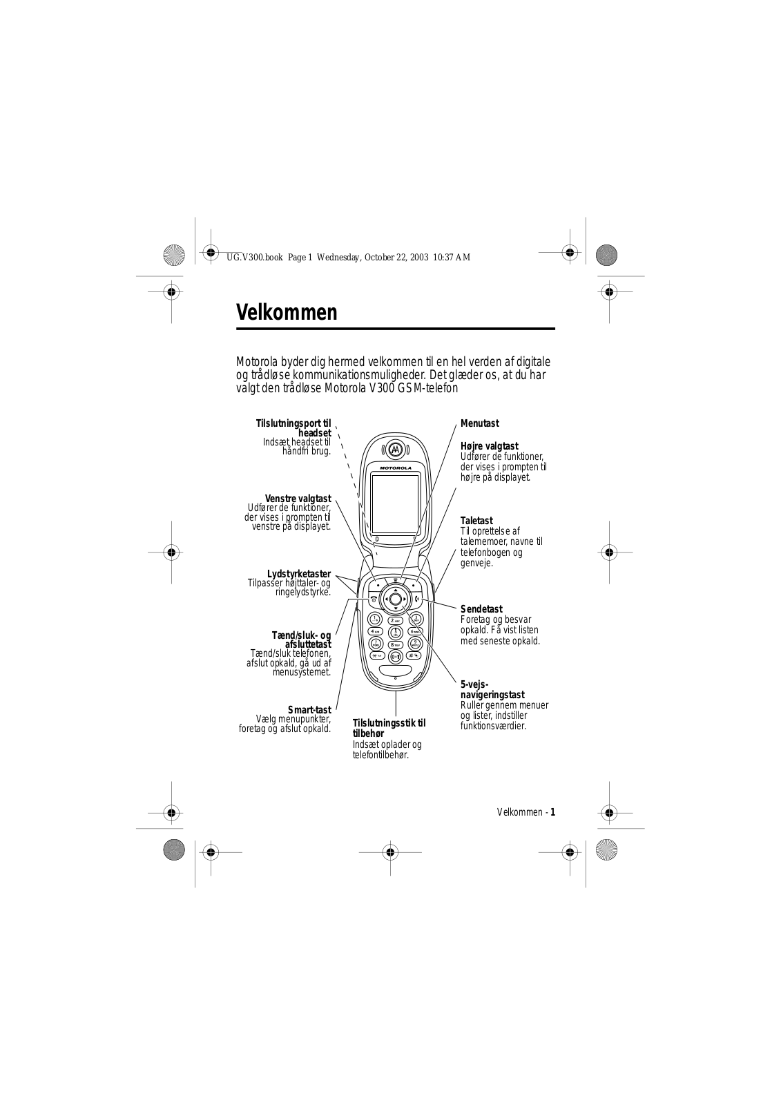 Motorola V300 User Manual