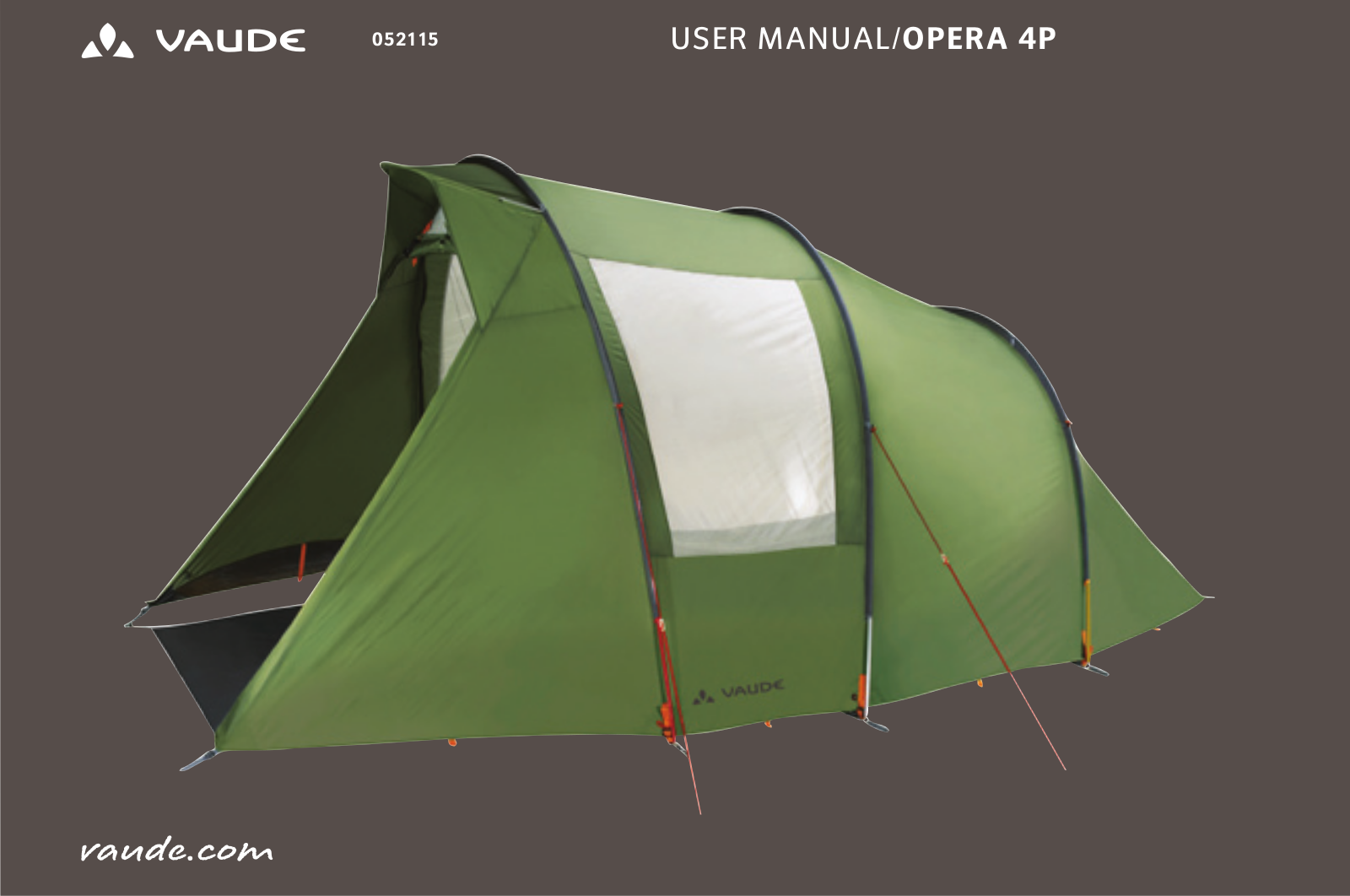 Vaude Opera 4P User Manual