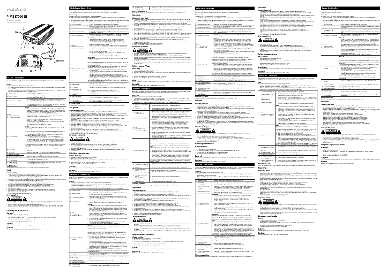 Nedis PIMS170012E User guide - ManualMachine.com