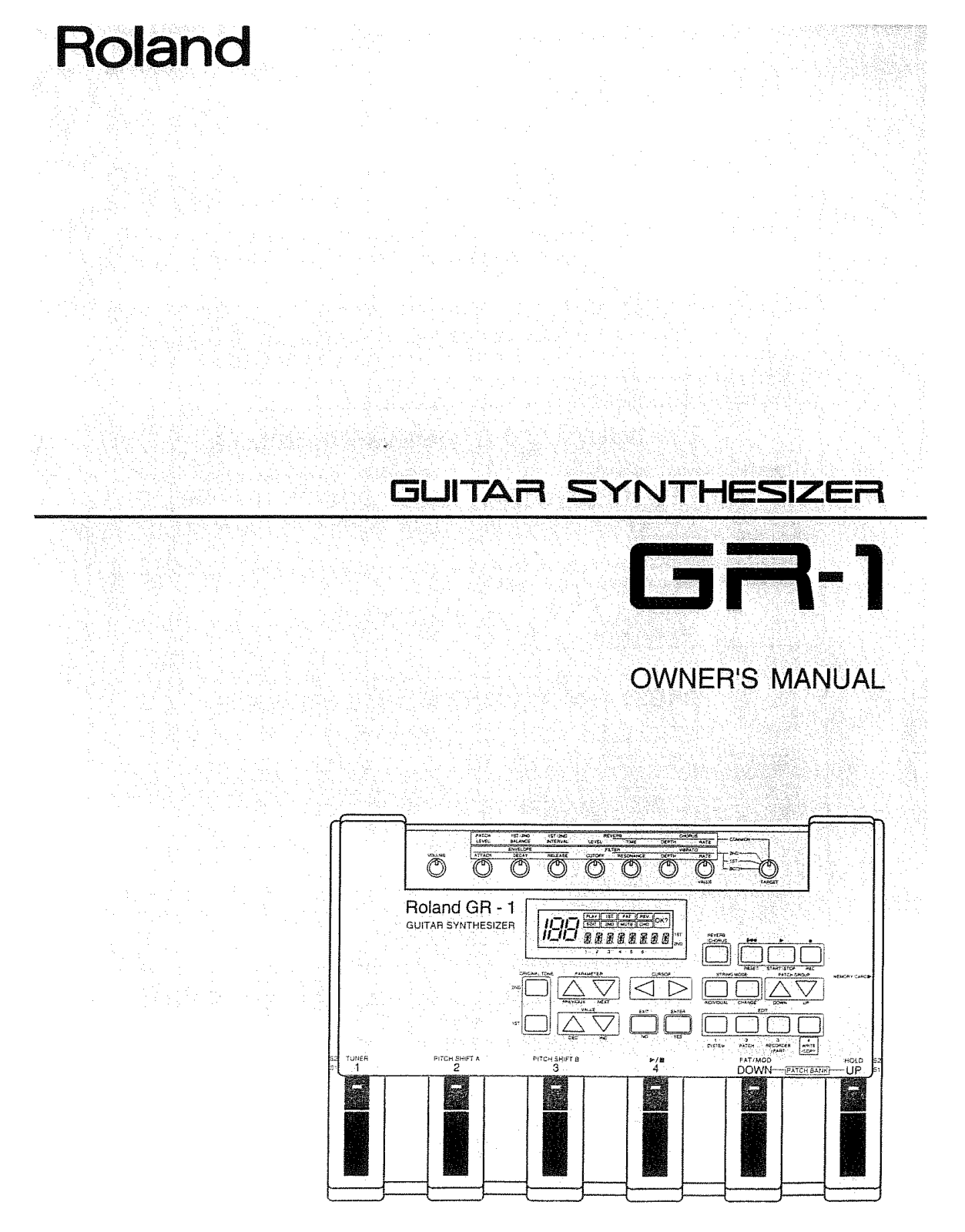 Roland GR-1 User Manual