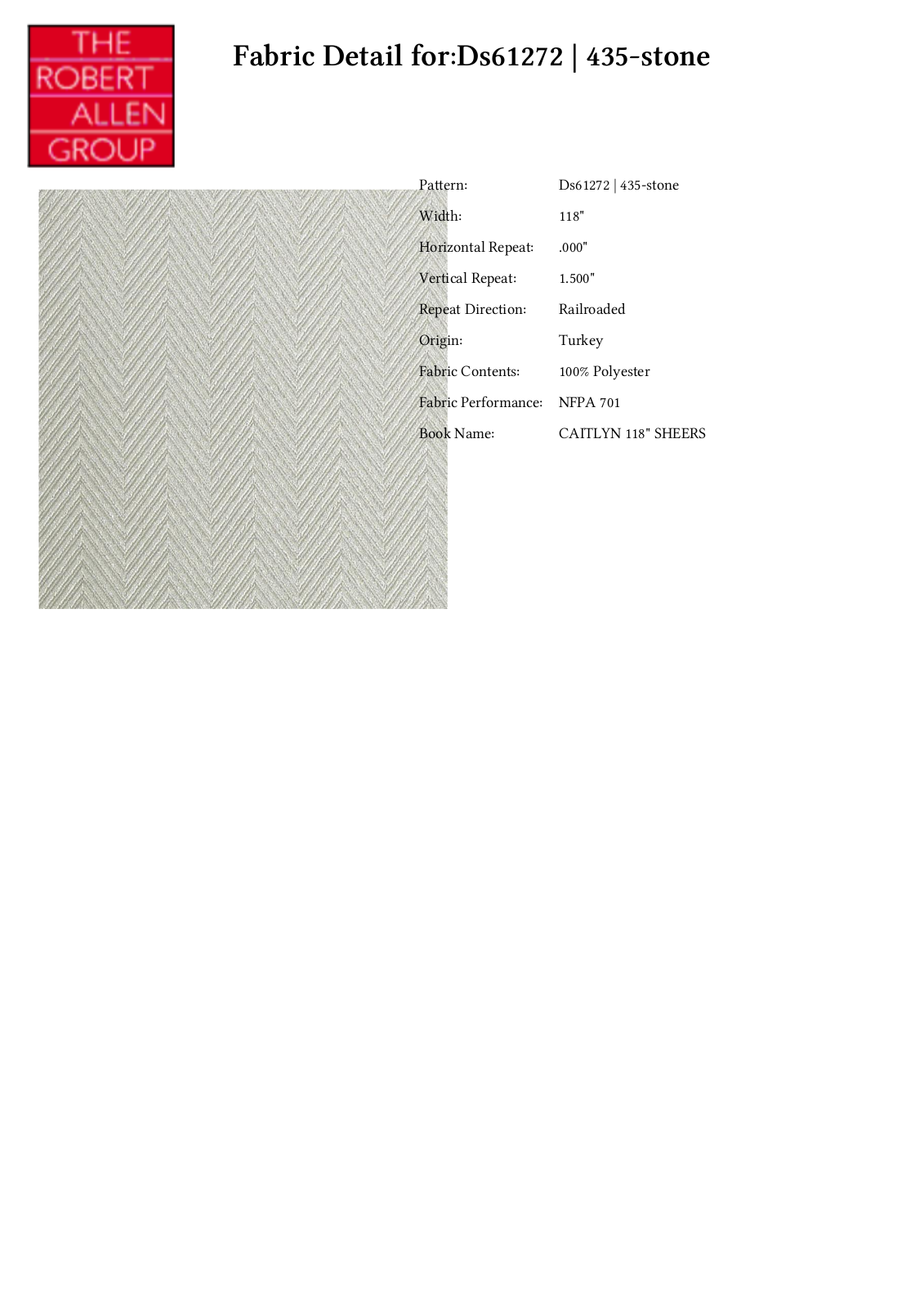Duralee CRAL7142 Specifications - ManualMachine.com