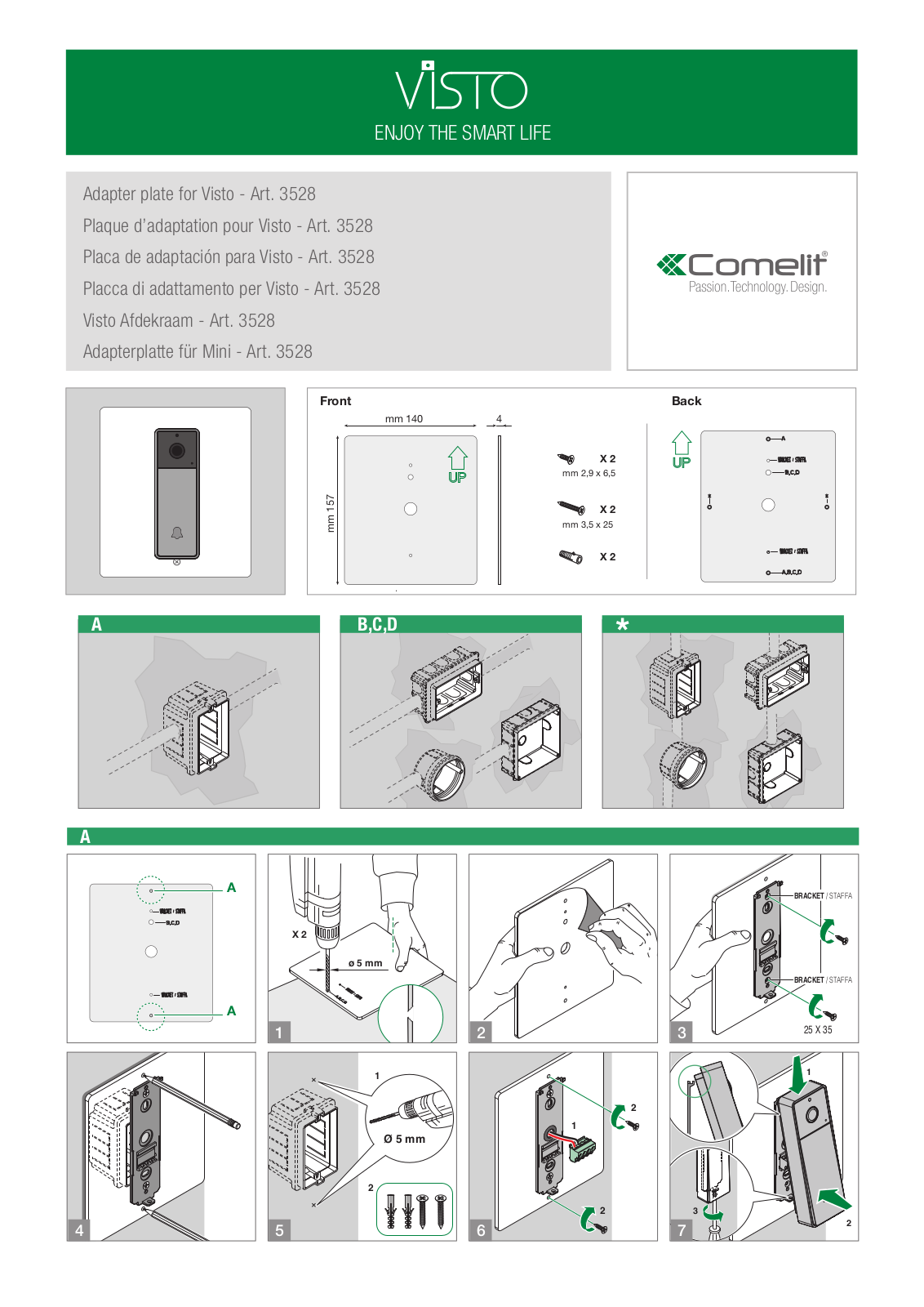 Comelit 3528 User Manual