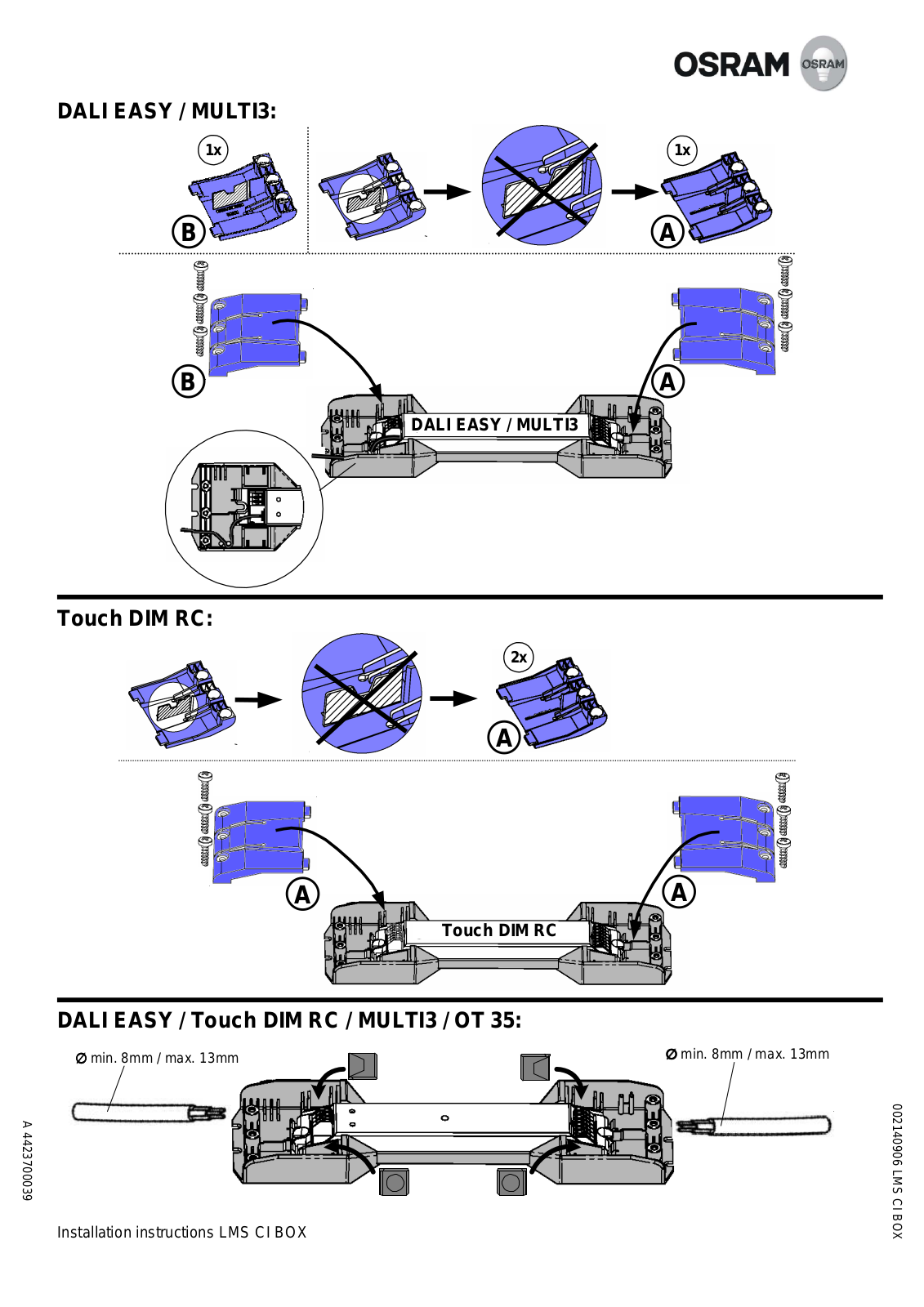 OSRAM LMS CI BOX User Manual